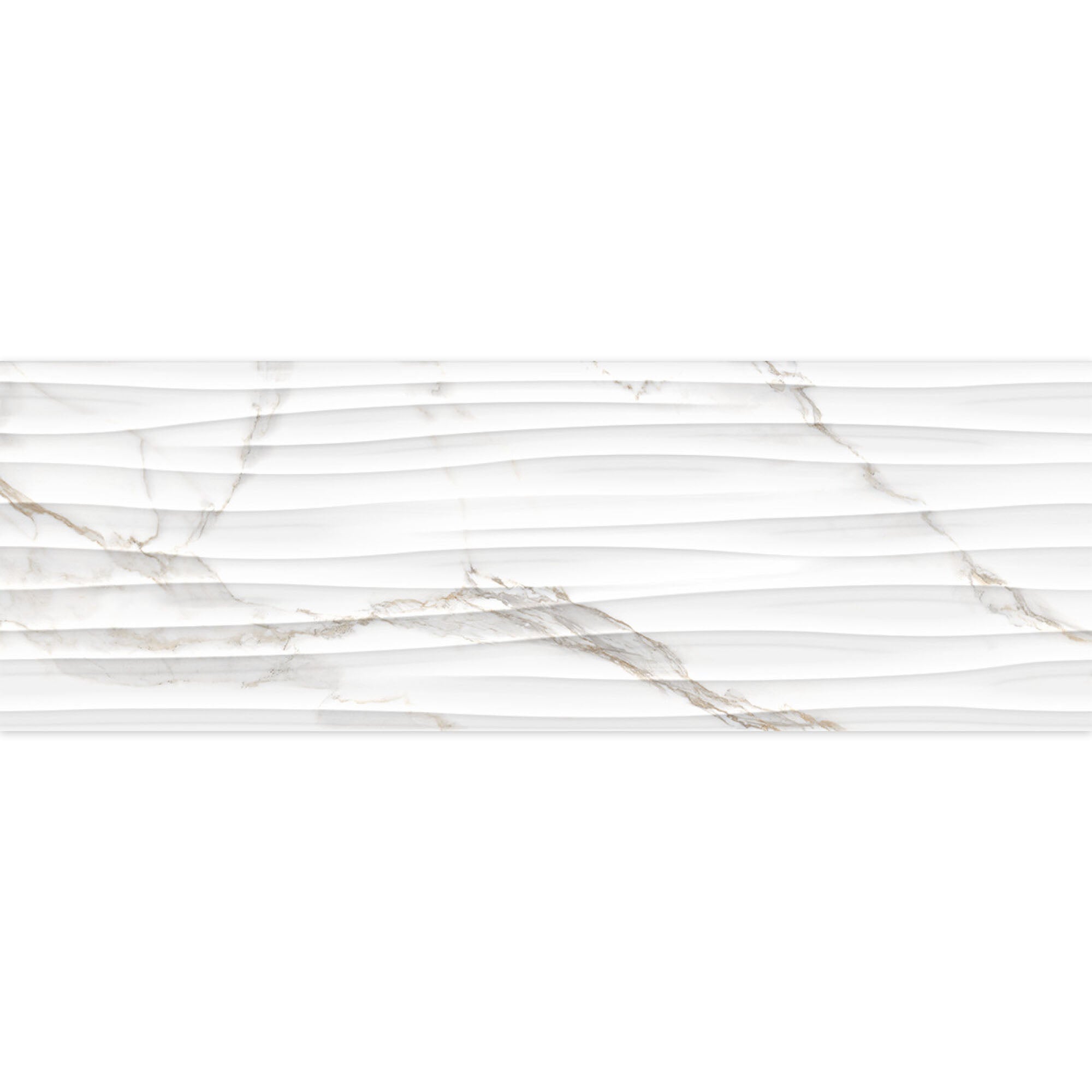 praline gold marble effect ceramic 4d tile decor matt 33x100cm