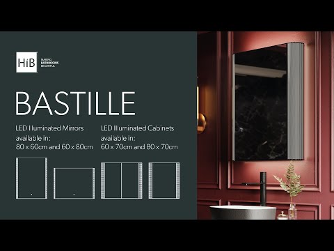 Bastille Illuminated LED Mirrors and Cabinets