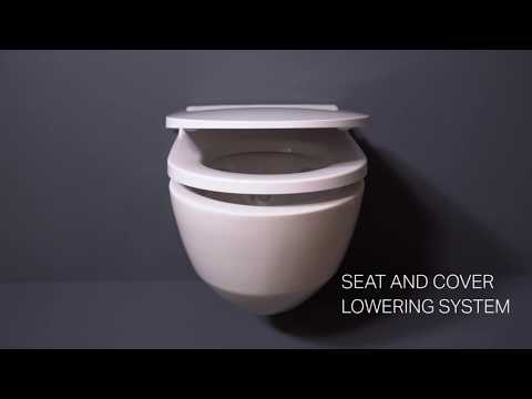 Laufen Cleanet Riva Rimless Wall Hung WC Pan Matt White