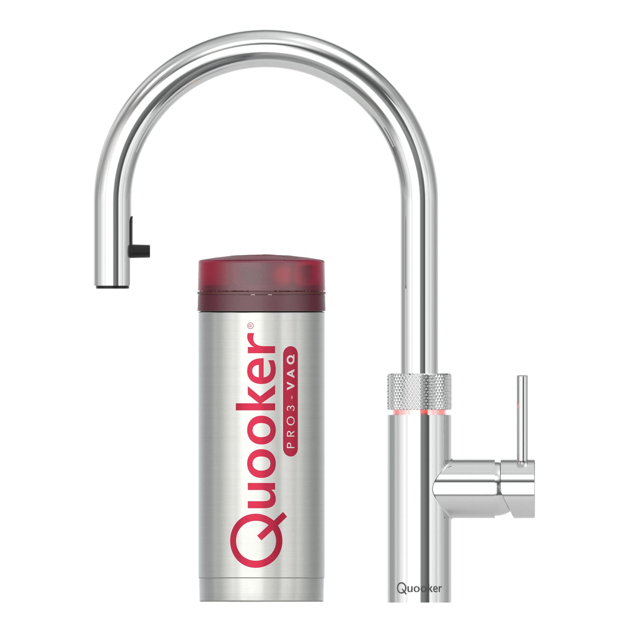 quooker flex boiling kitchen tap with pro 3 tank polished chrome