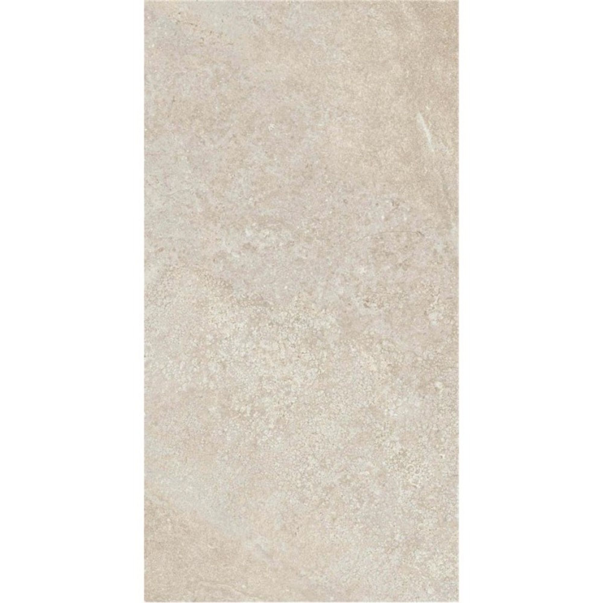 Rodea Ivory Stone Effect Porcelain Tile 30x60cm Matt Deluxe Bathrooms