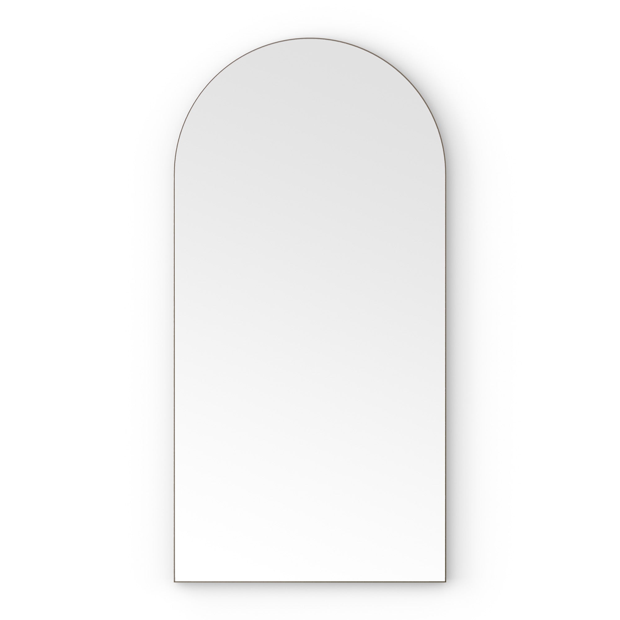 shore arch bathroom mirror 50x100 brushed bronze