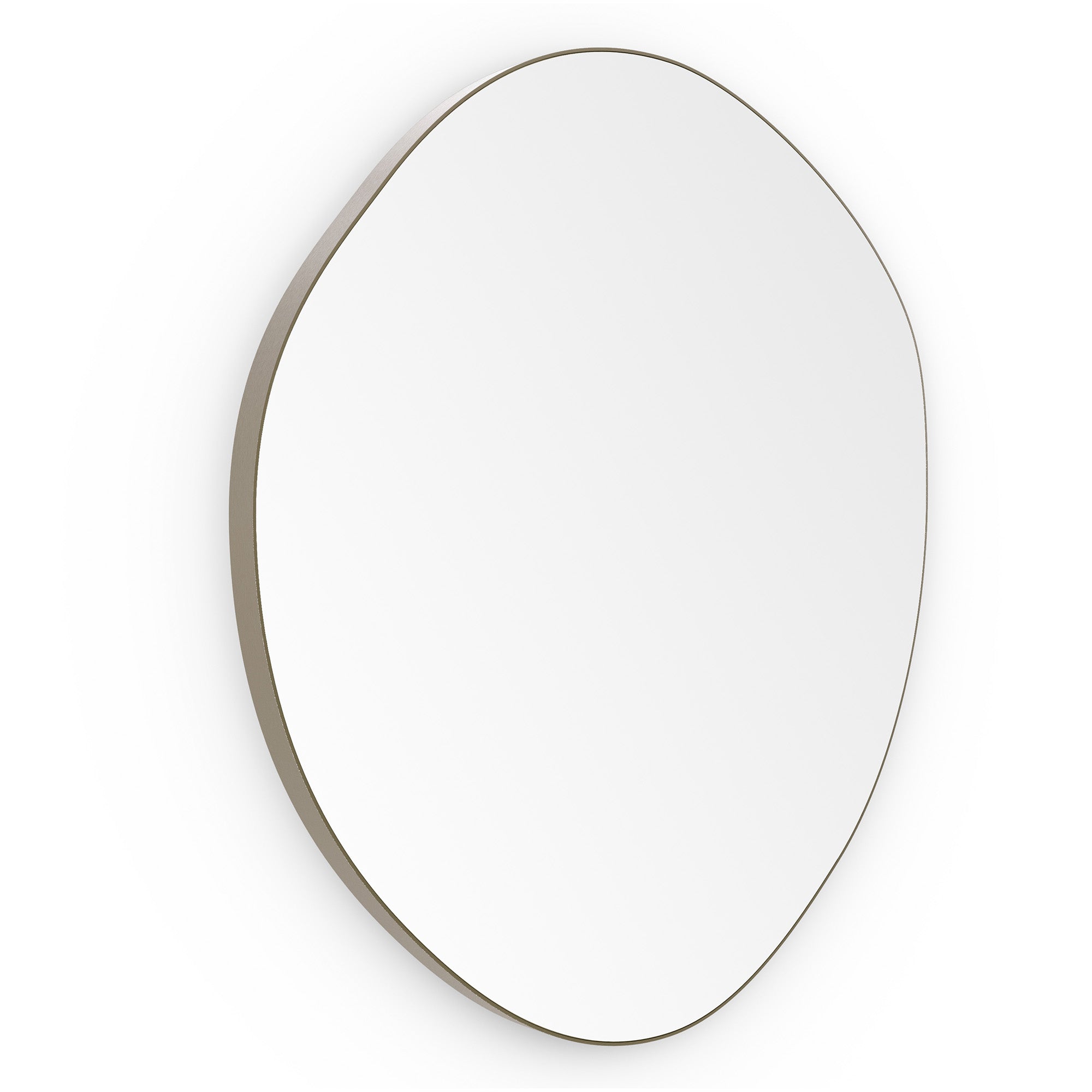 shore organic bathroom mirror 60 brushed bronze