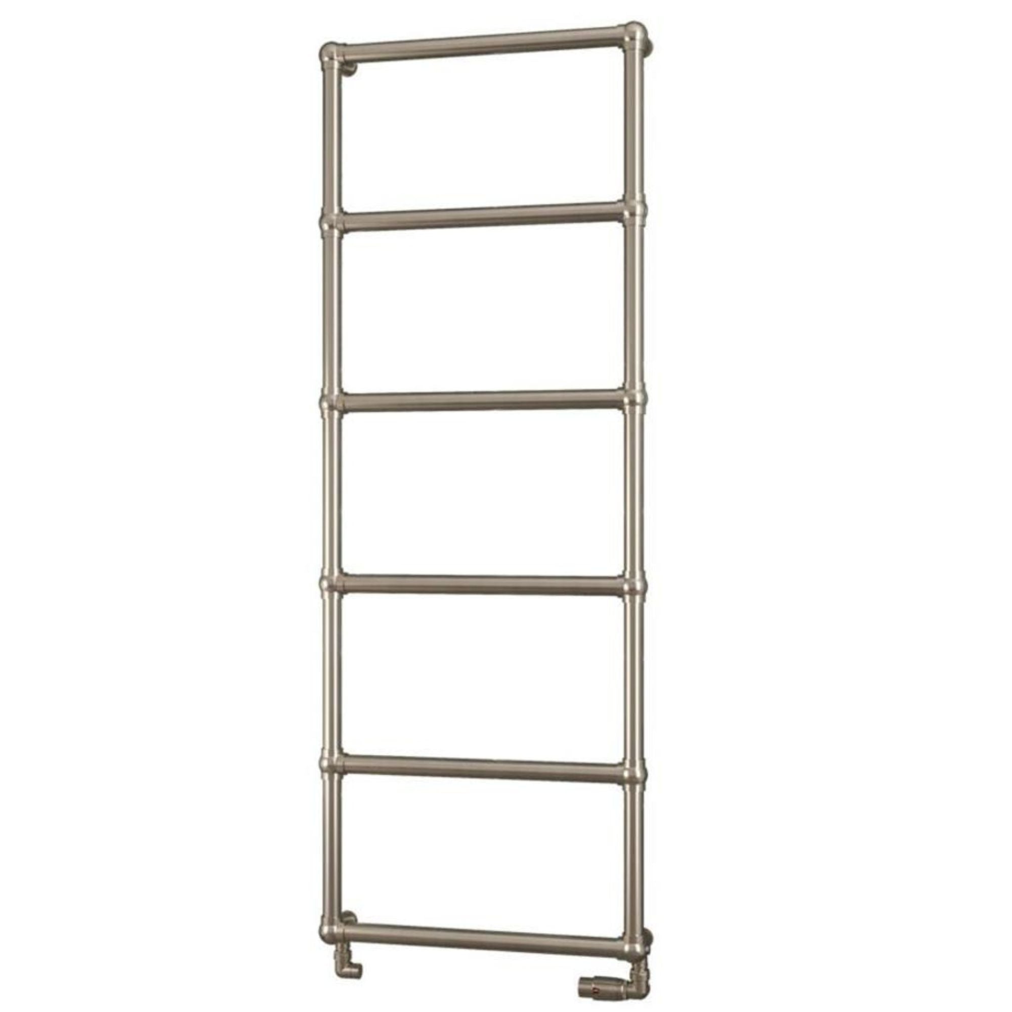 Stour Traditional Heated Towel Rail - Brushed Brass