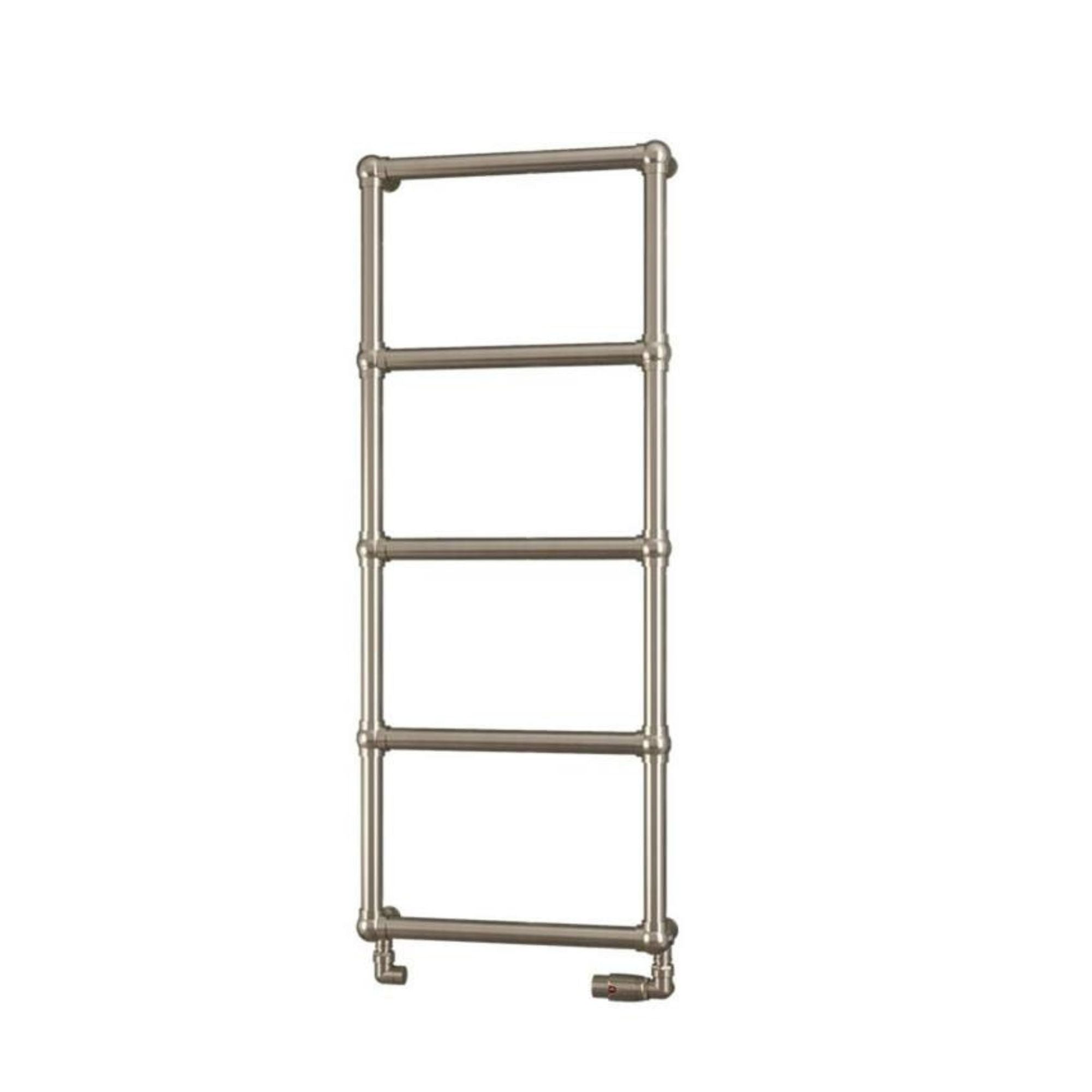 Stour Traditional Heated Towel Rail - Brushed Brass