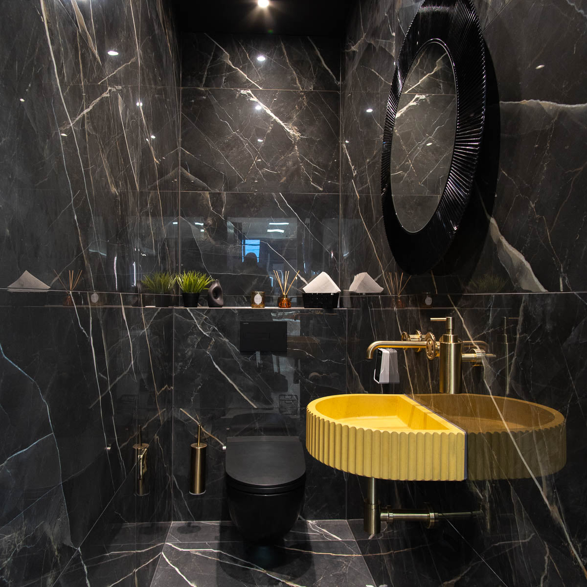 Sublime Vulcano Marble Effect Porcelain Tile 60x120cm Polished