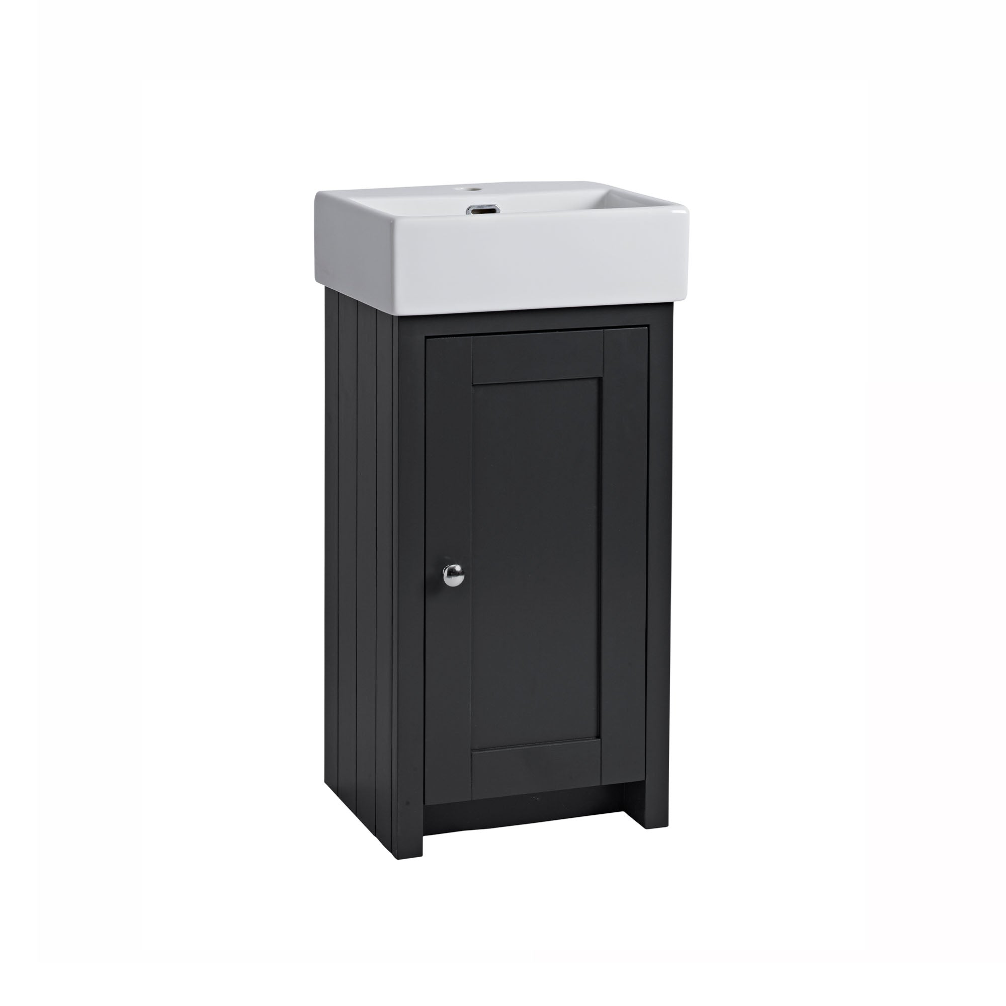 tavistock lansdown 430mm cloakroom matt black