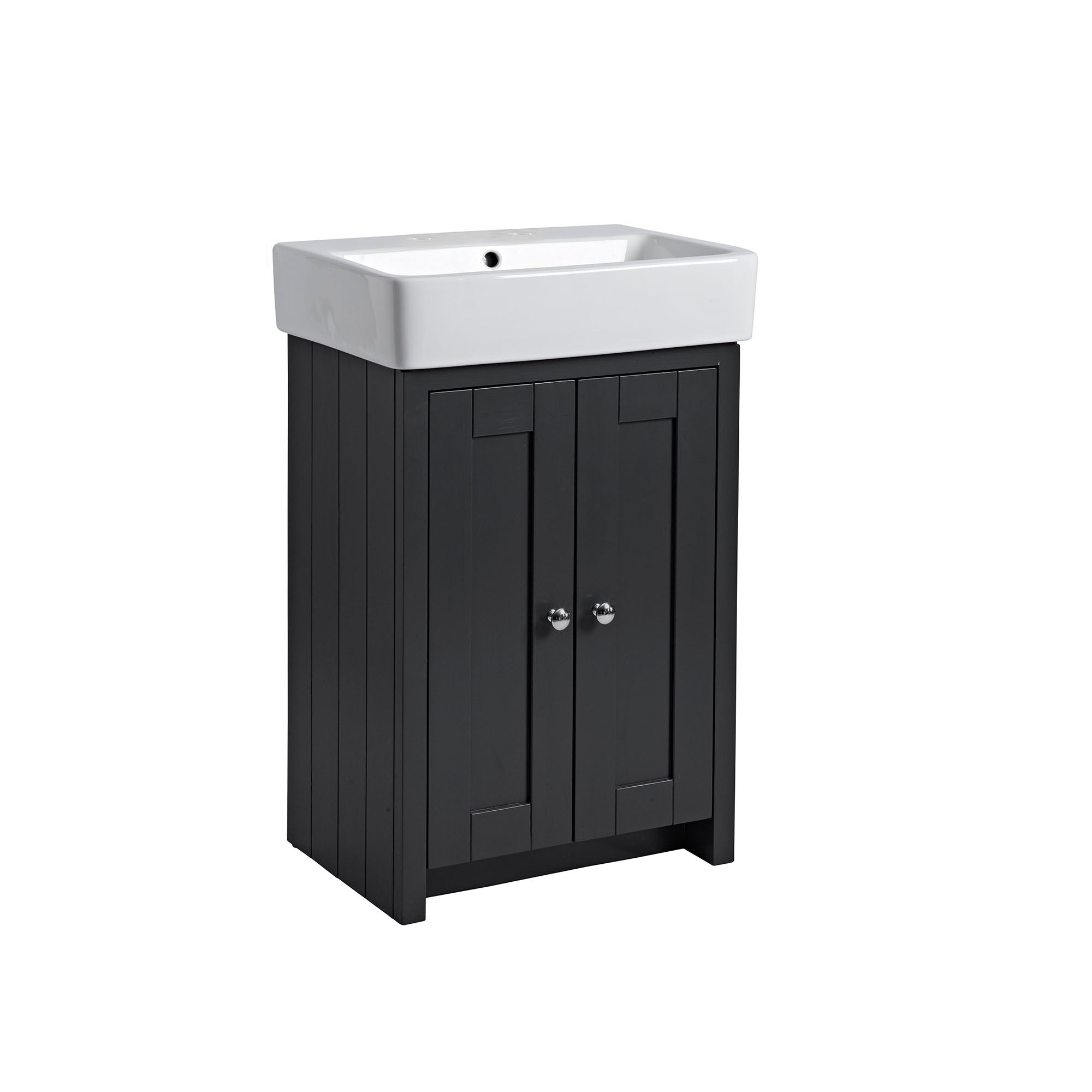 tavistock lansdown 575mm vanity unit matt black