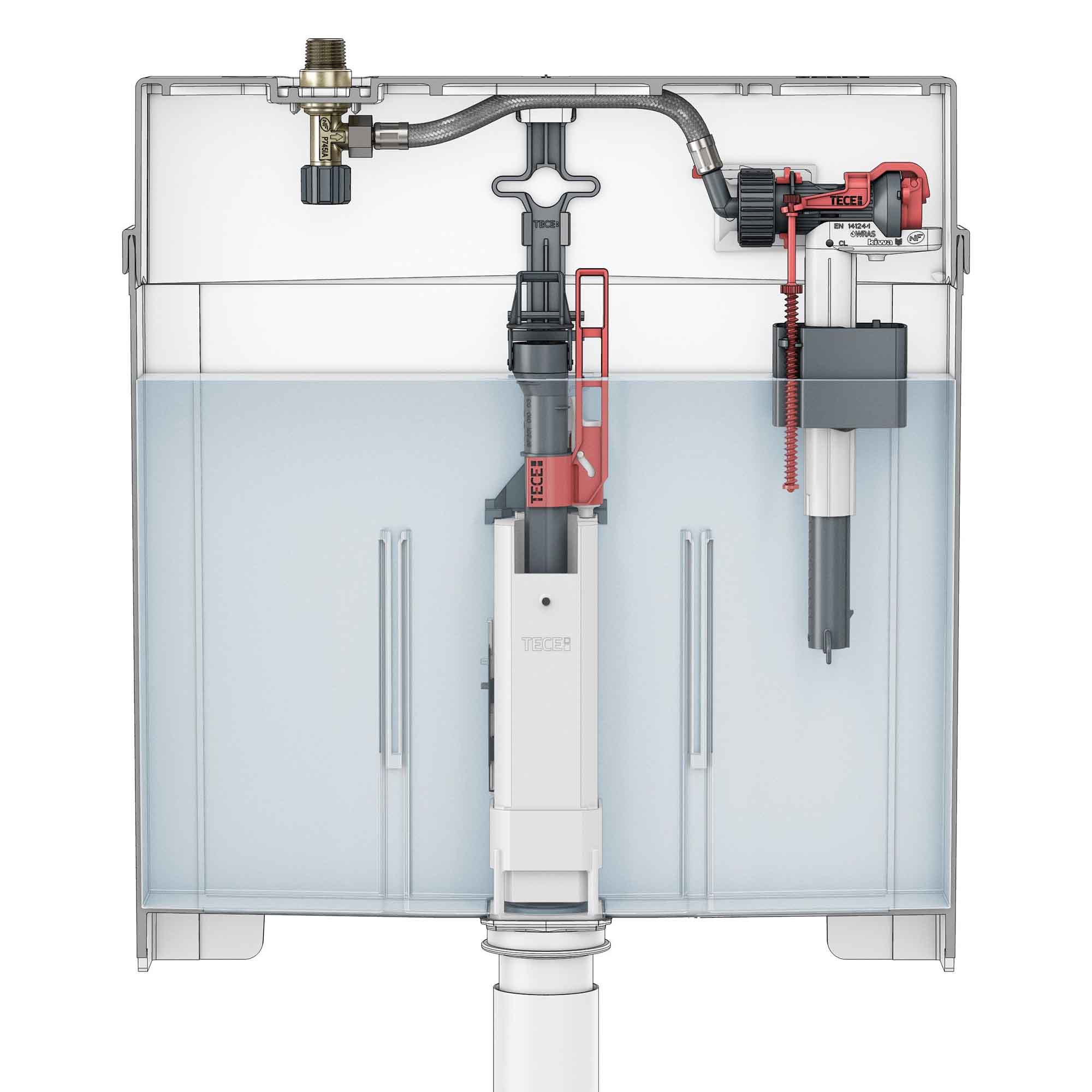 tece octa ii slim concealed cistern 80mm