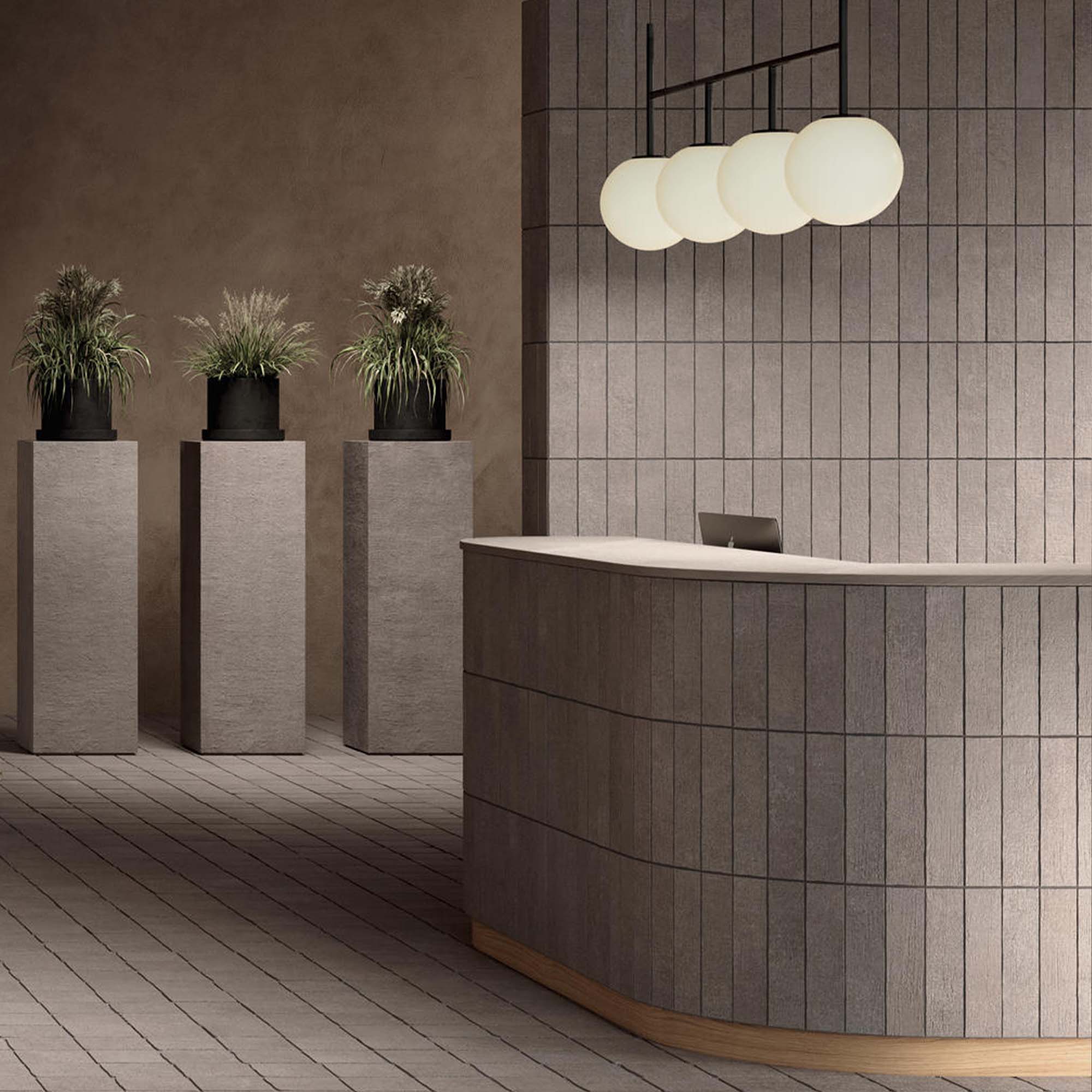 terra crea limo concrete effect porcelain tile 7.5x30cm matt