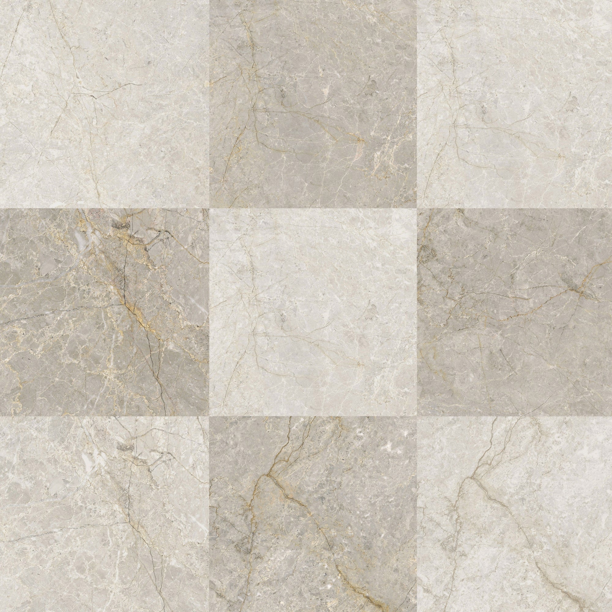 Thymos Dorico Marble Effect Porcelain Tile 30x30cm Matt