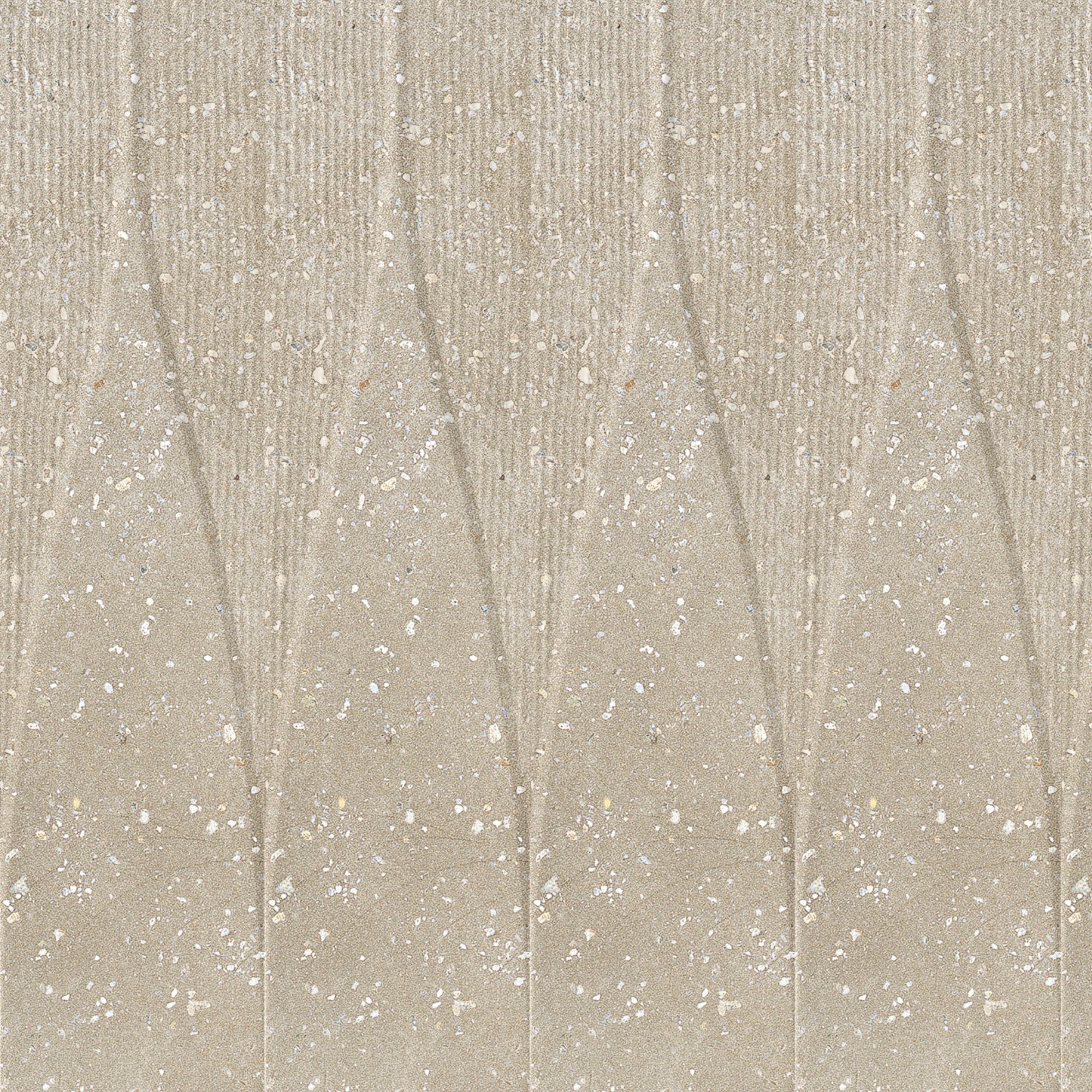 Trace Waves Taupe Decor Wall Tile 6x30cm Matt Deluxe Bathrooms