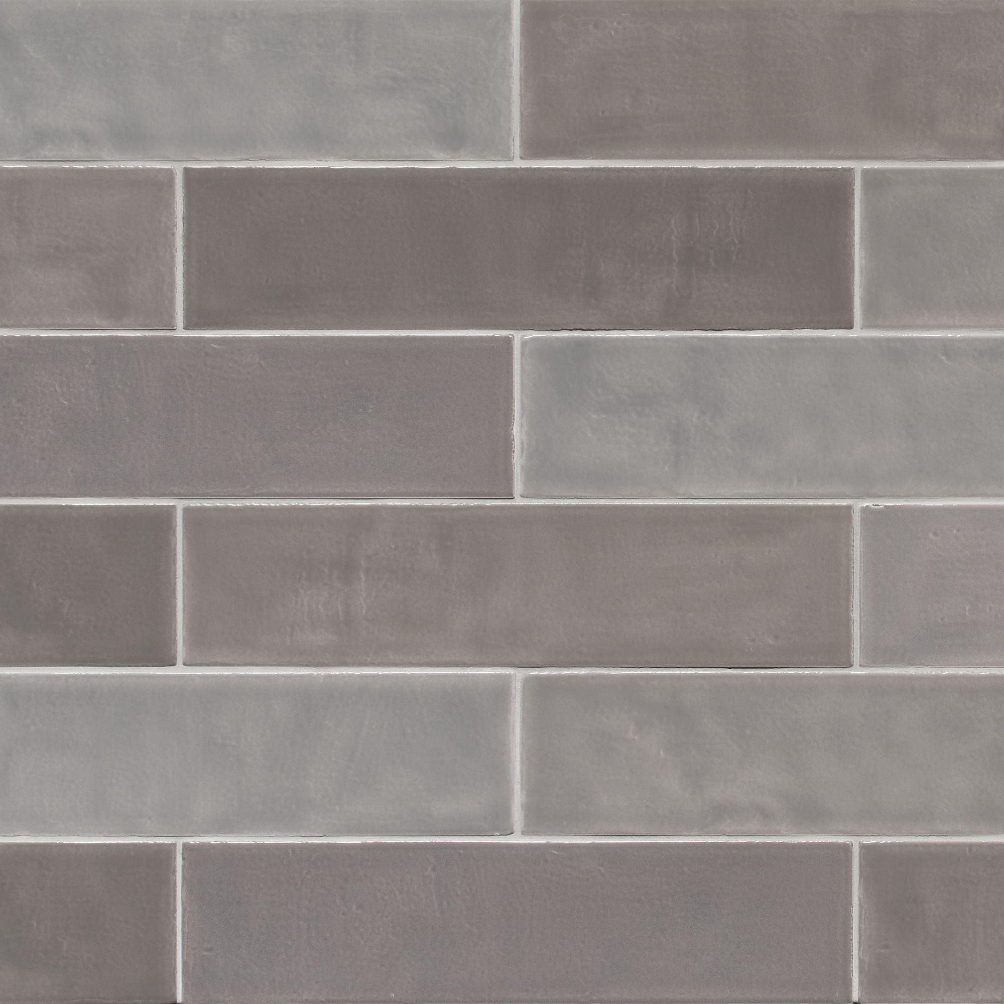 ColorART Dark Taupe Wall Tile 6.25x25cm Gloss Deluxe Bathrooms