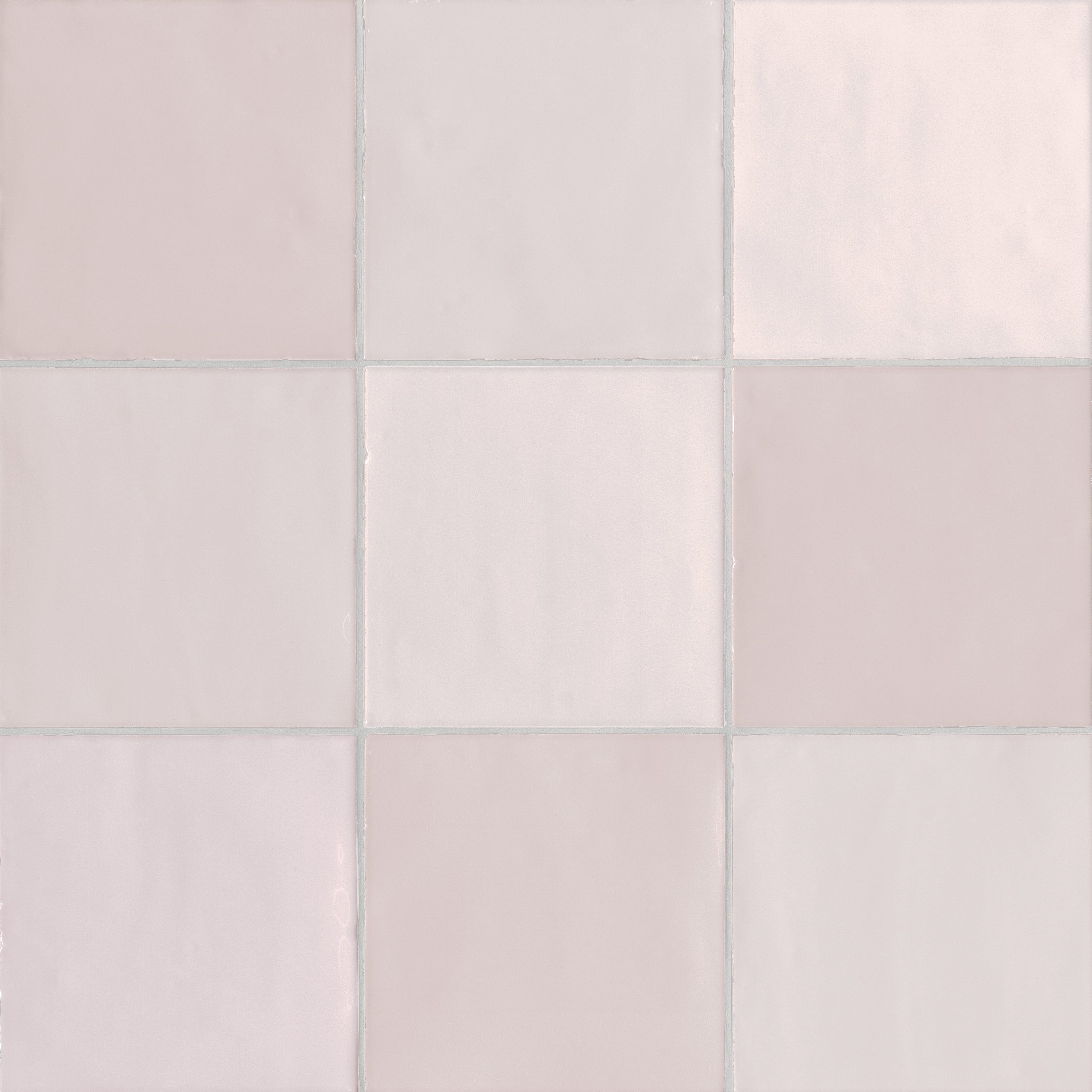 ColorART Light Pink Wall Tile 12.5x12.5cm Gloss Deluxe Bathrooms