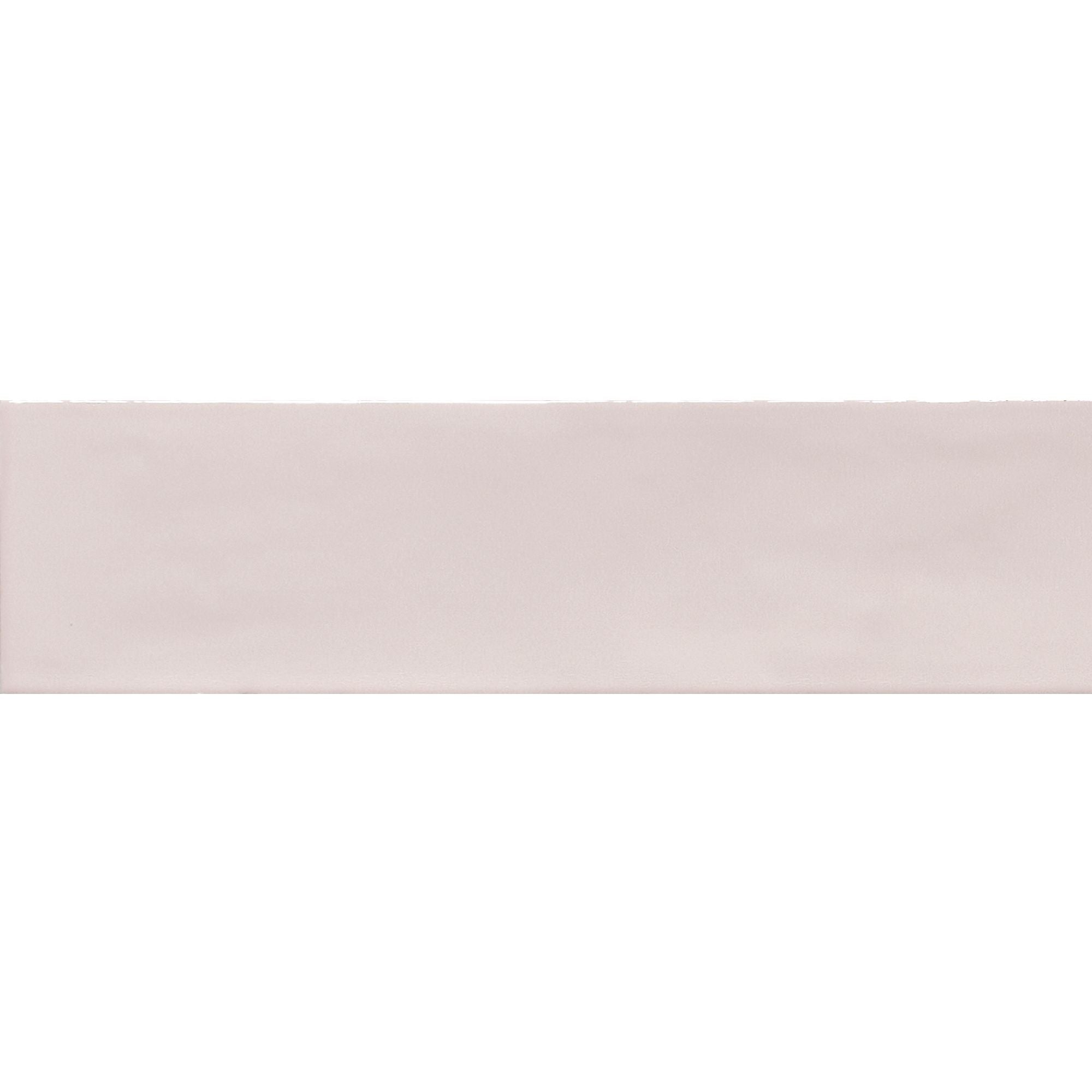 ColorART Light Pink Wall Tile 6.25x25cm Gloss Deluxe Bathrooms