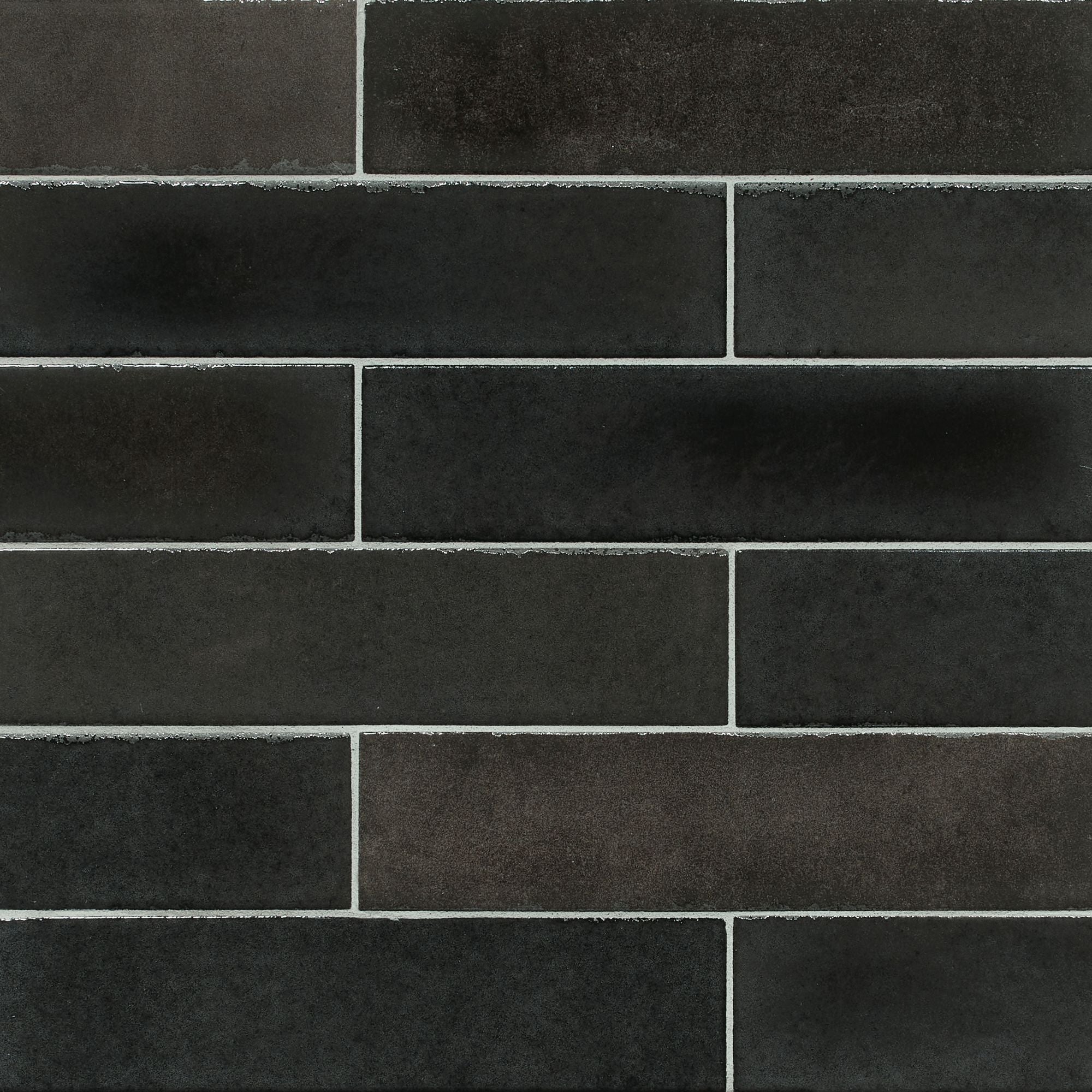 my art Nero porcelain tile 6x25cm matt finish deluxe bathrooms