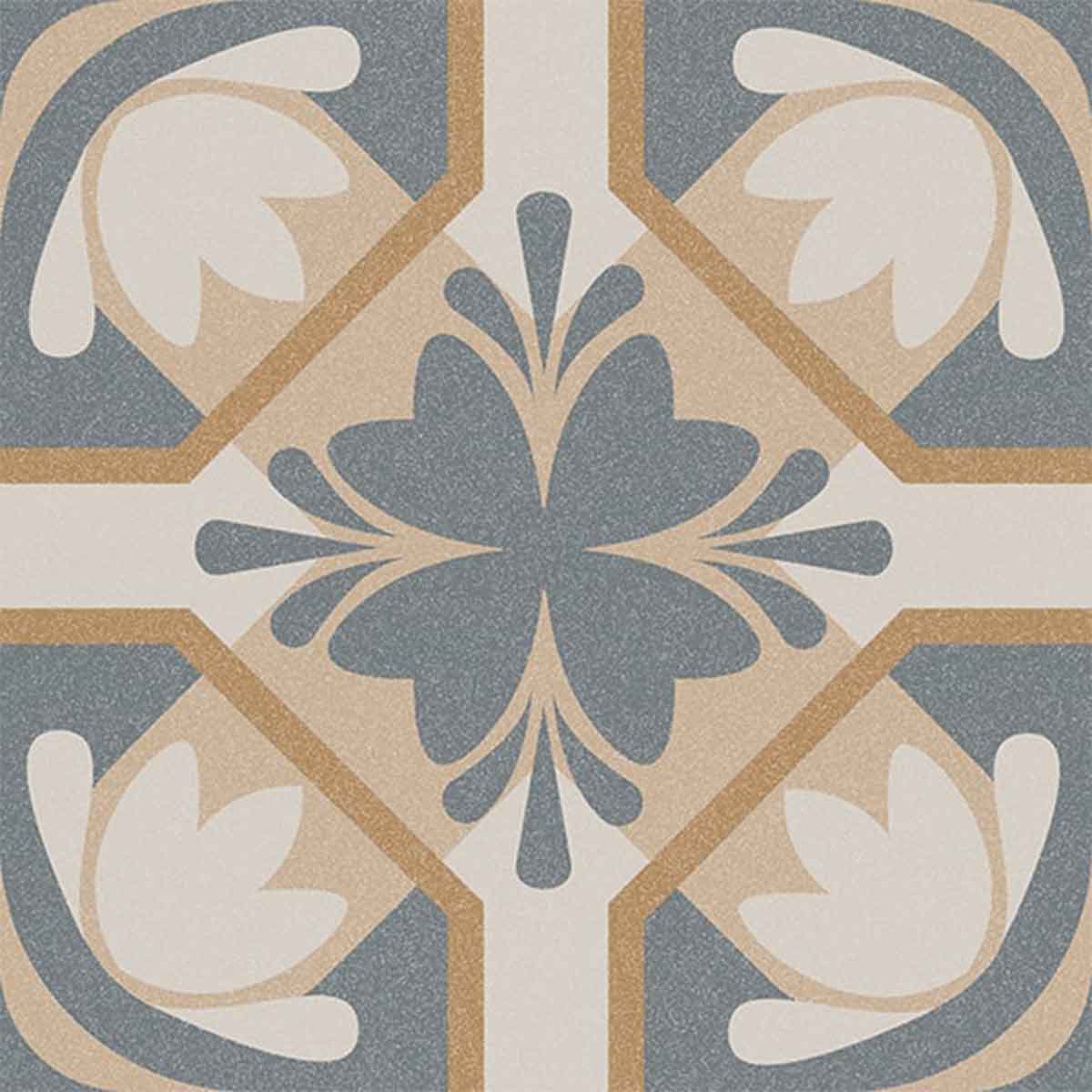 vives bali jimbaran pattern porcelain tile matt 20x20cm