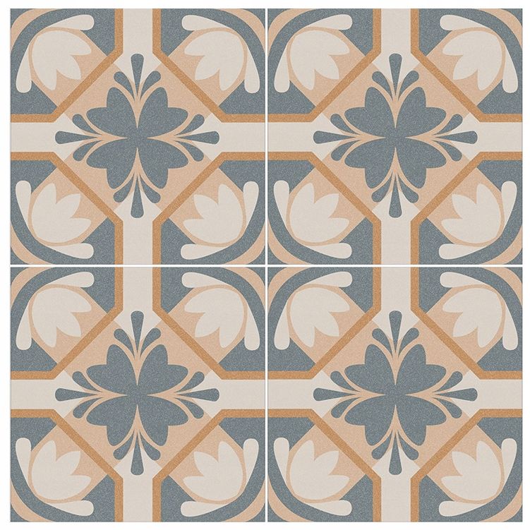 Vives Bali Jimbaron Pattern Porcelain Tile 20x20cm Matt