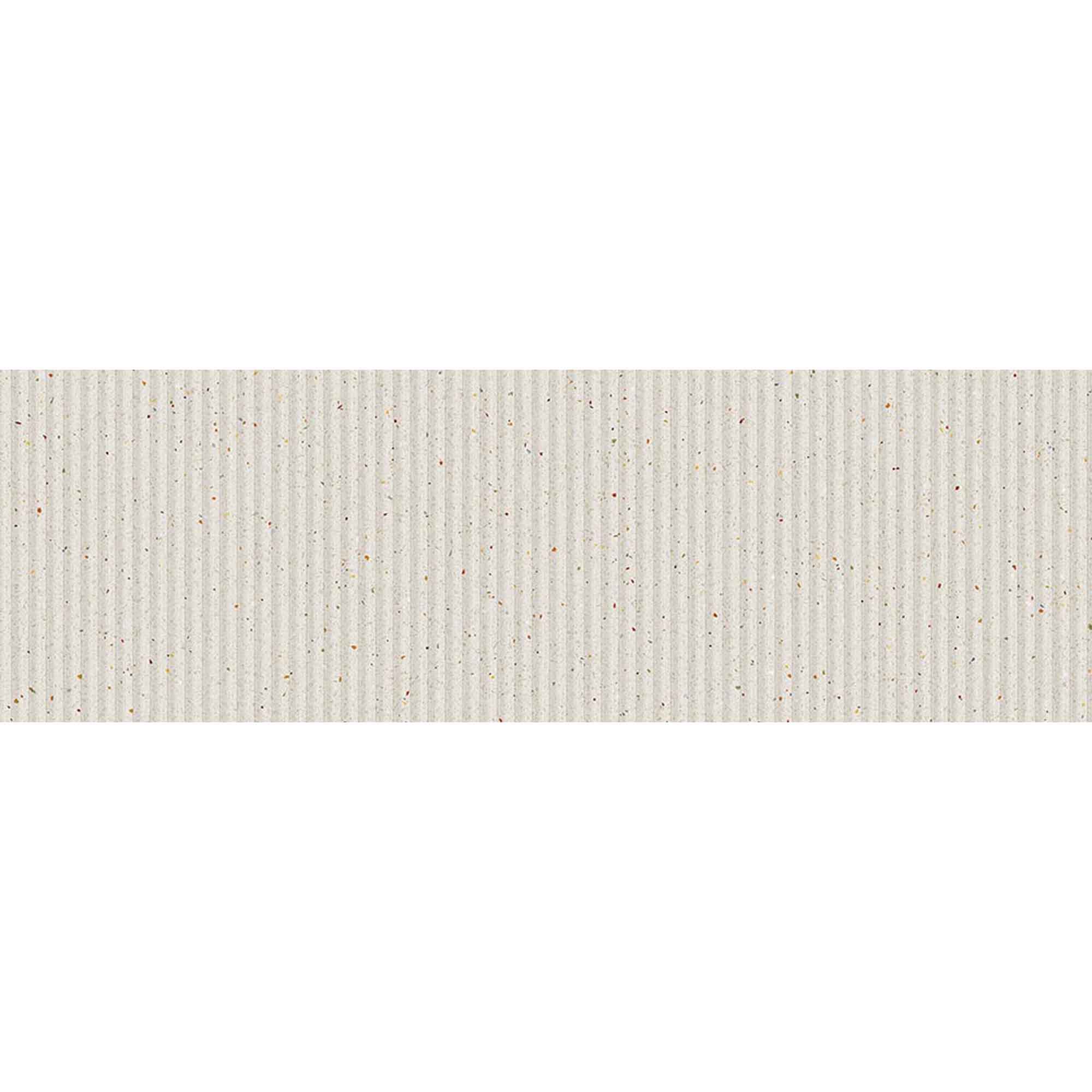 vives gluon-r blanco terrazzo ceramic wall tile 32x99cm