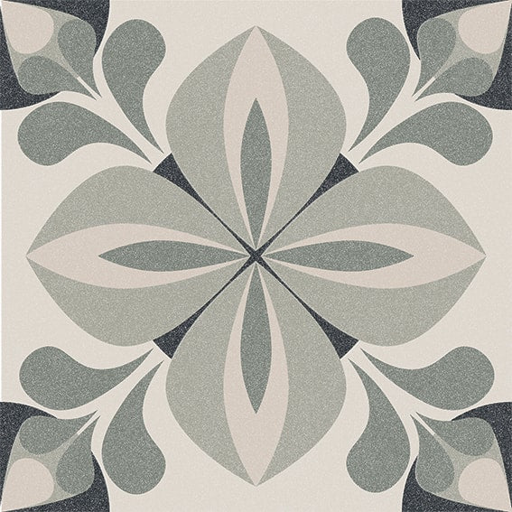 Vives Bali Muaya Pattern Porcelain Tile 20x20cm Matt