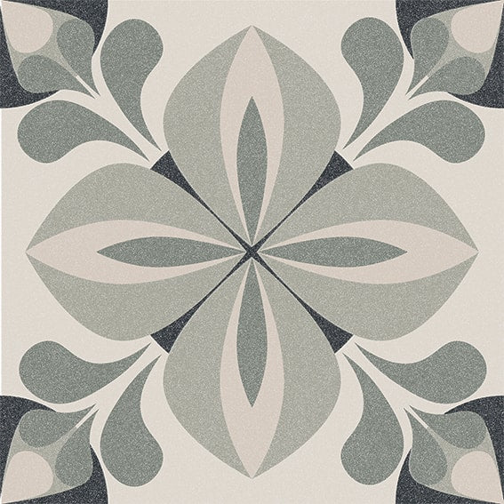 Vives Bali Muaya Pattern Porcelain Tile 20x20cm Matt