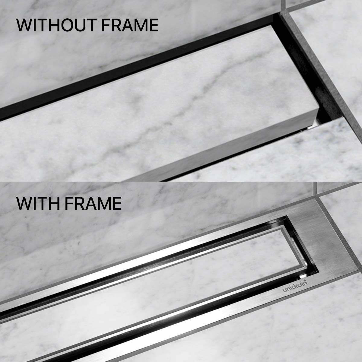 1K UniSlope Tile Insert Frame Options