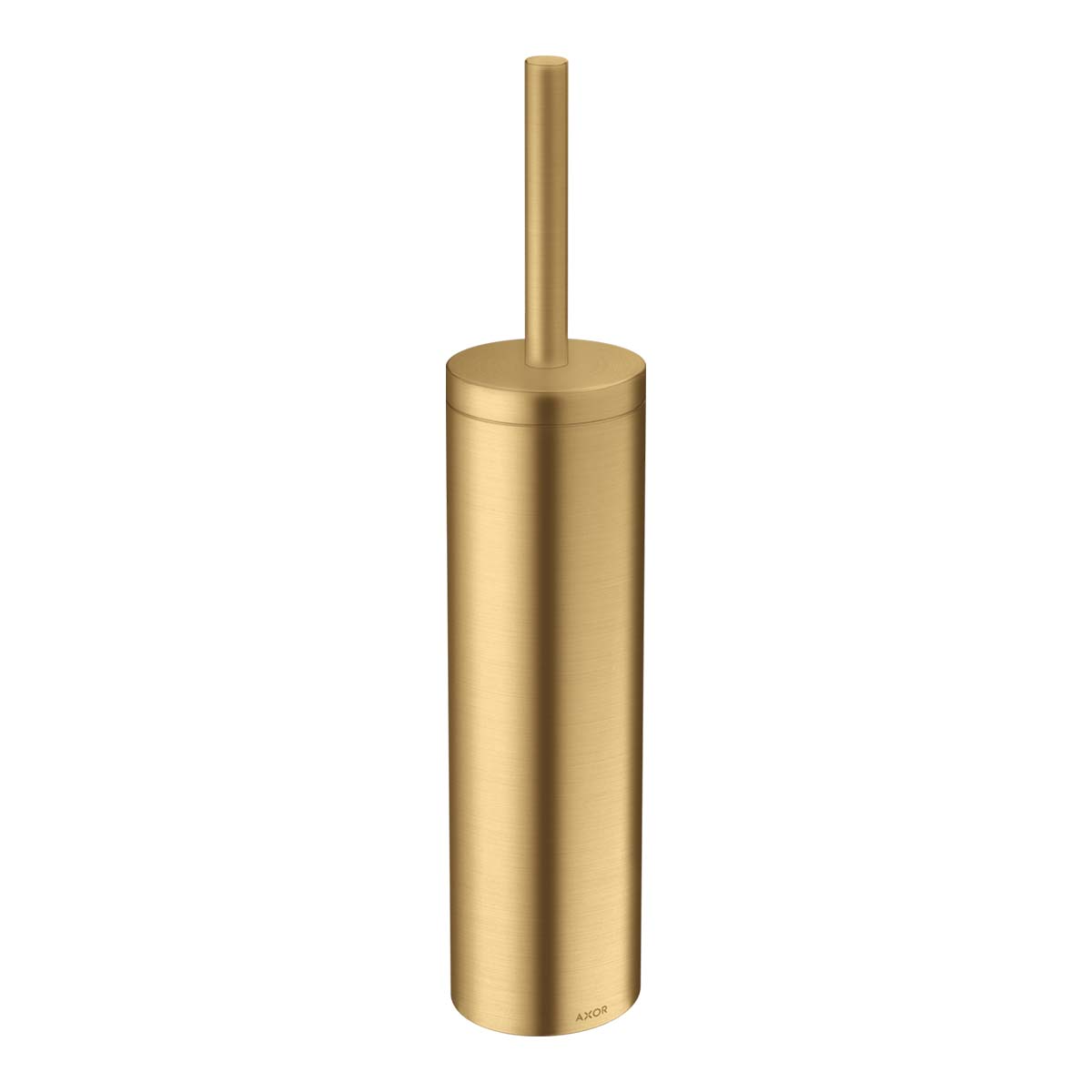 Axor Universal Circular Toilet Brush Holder Brushed Gold Optic