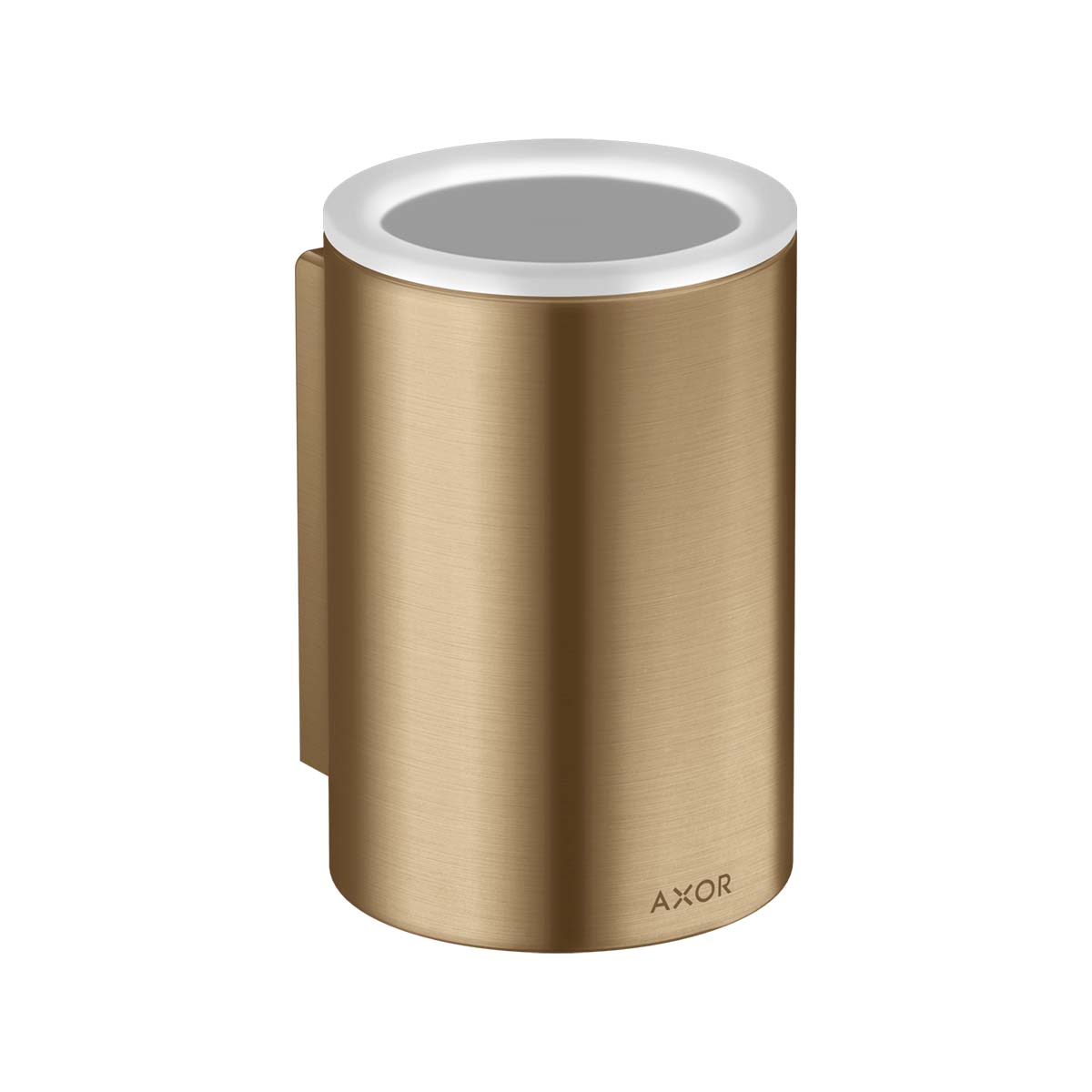 Axor Universal Circular Tumbler Holder Brushed Bronze
