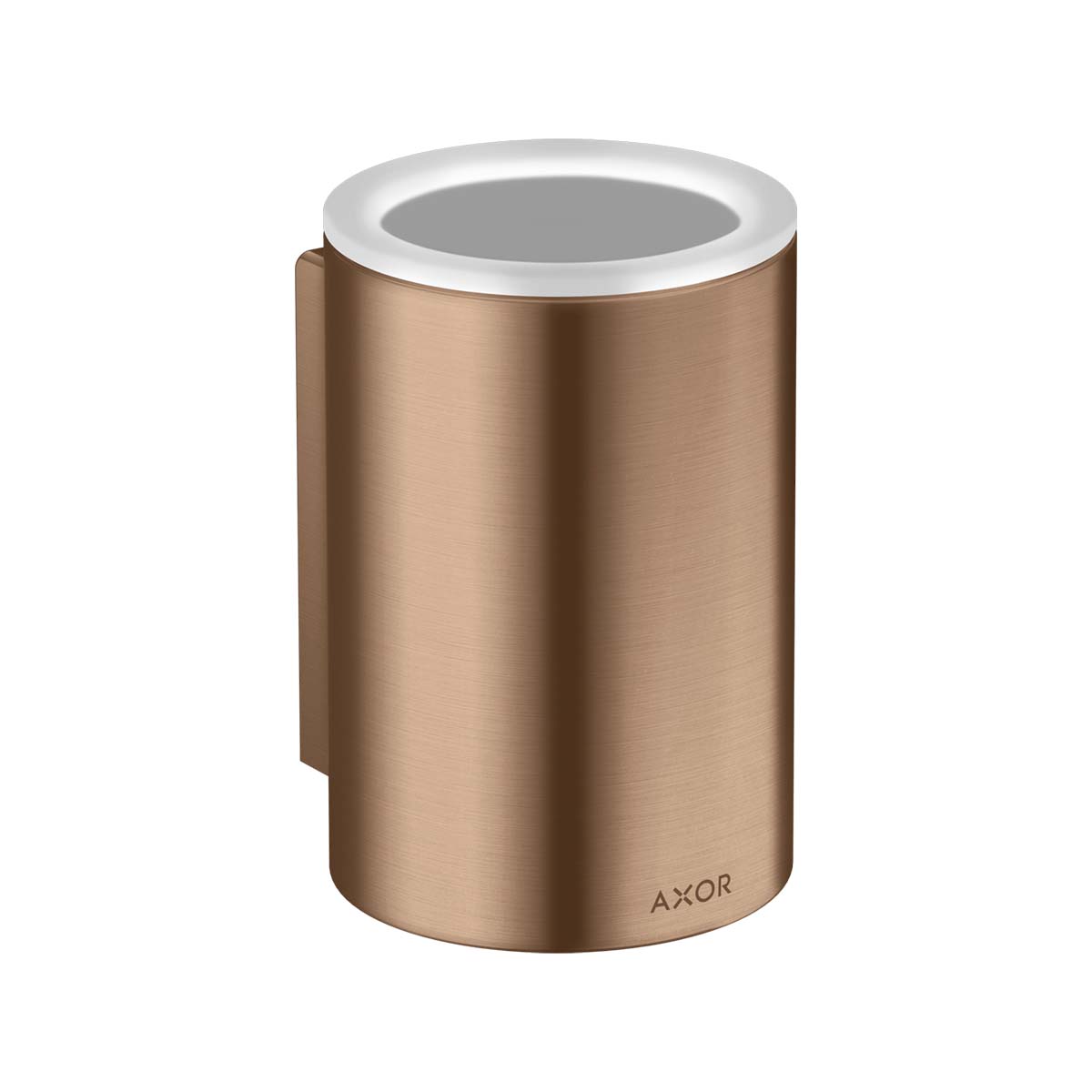 Axor Universal Circular Tumbler Holder Brushed Red Gold