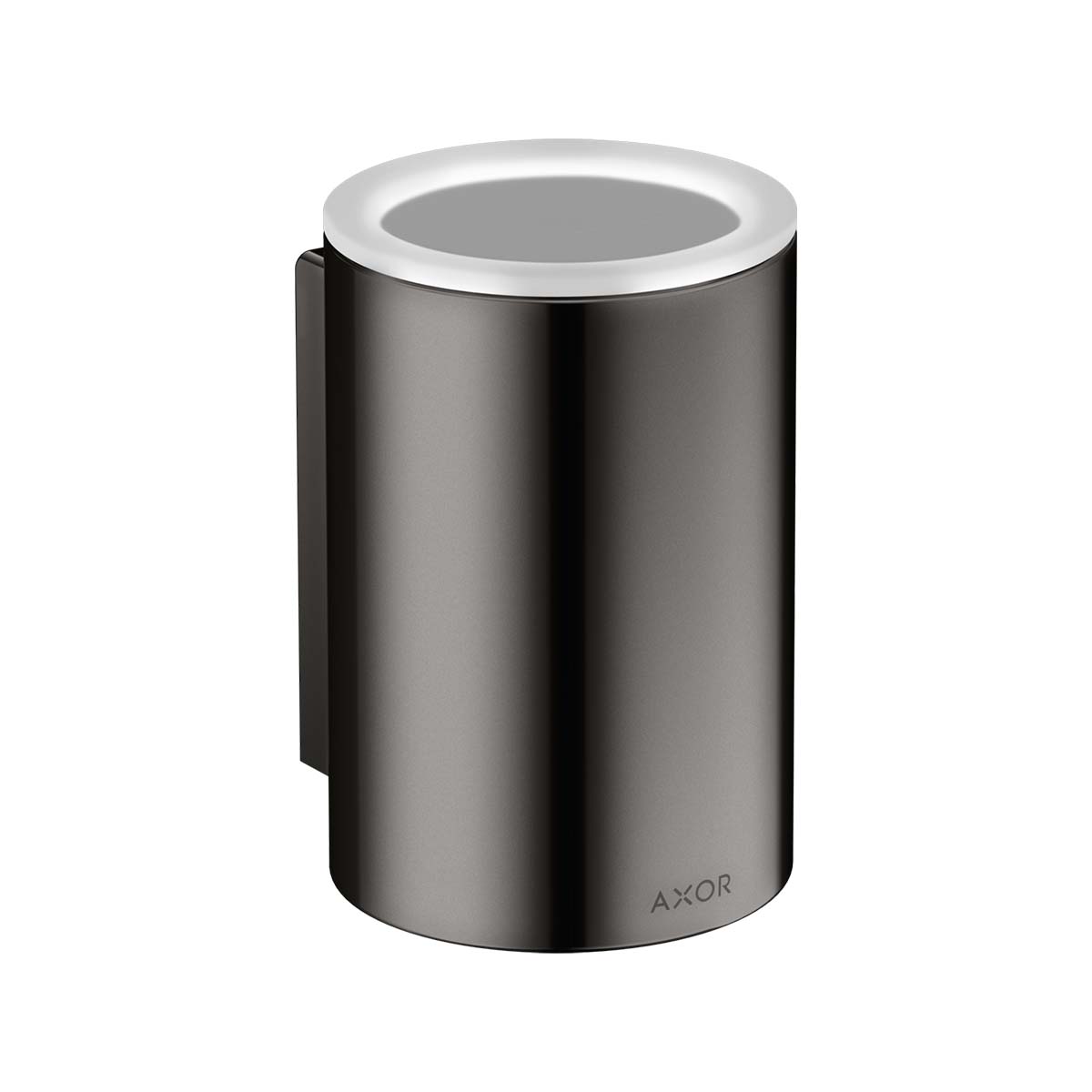 Axor Universal Circular Tumbler Holder Polished Black Chrome