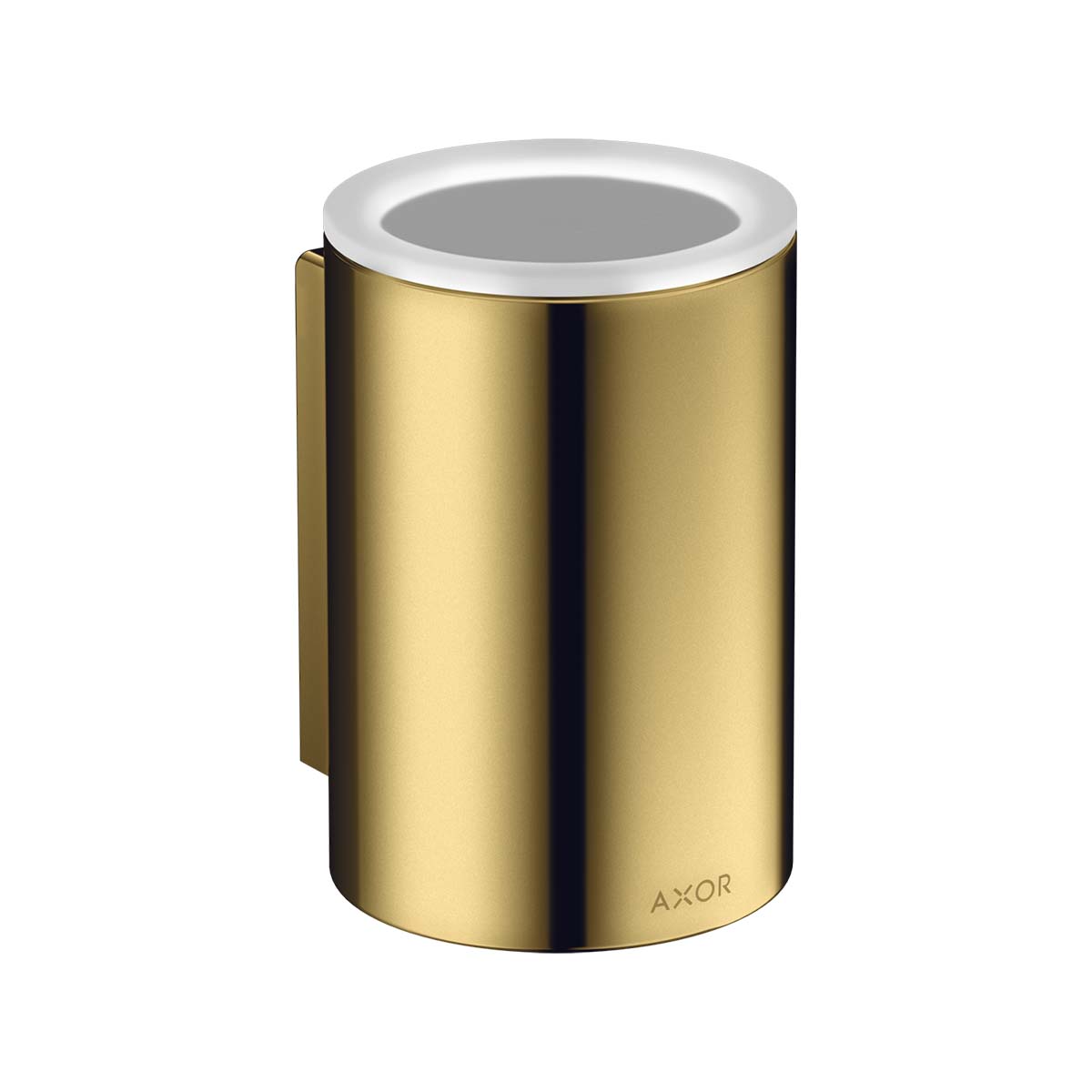 Axor Universal Circular Tumbler Holder Polished Gold Optic