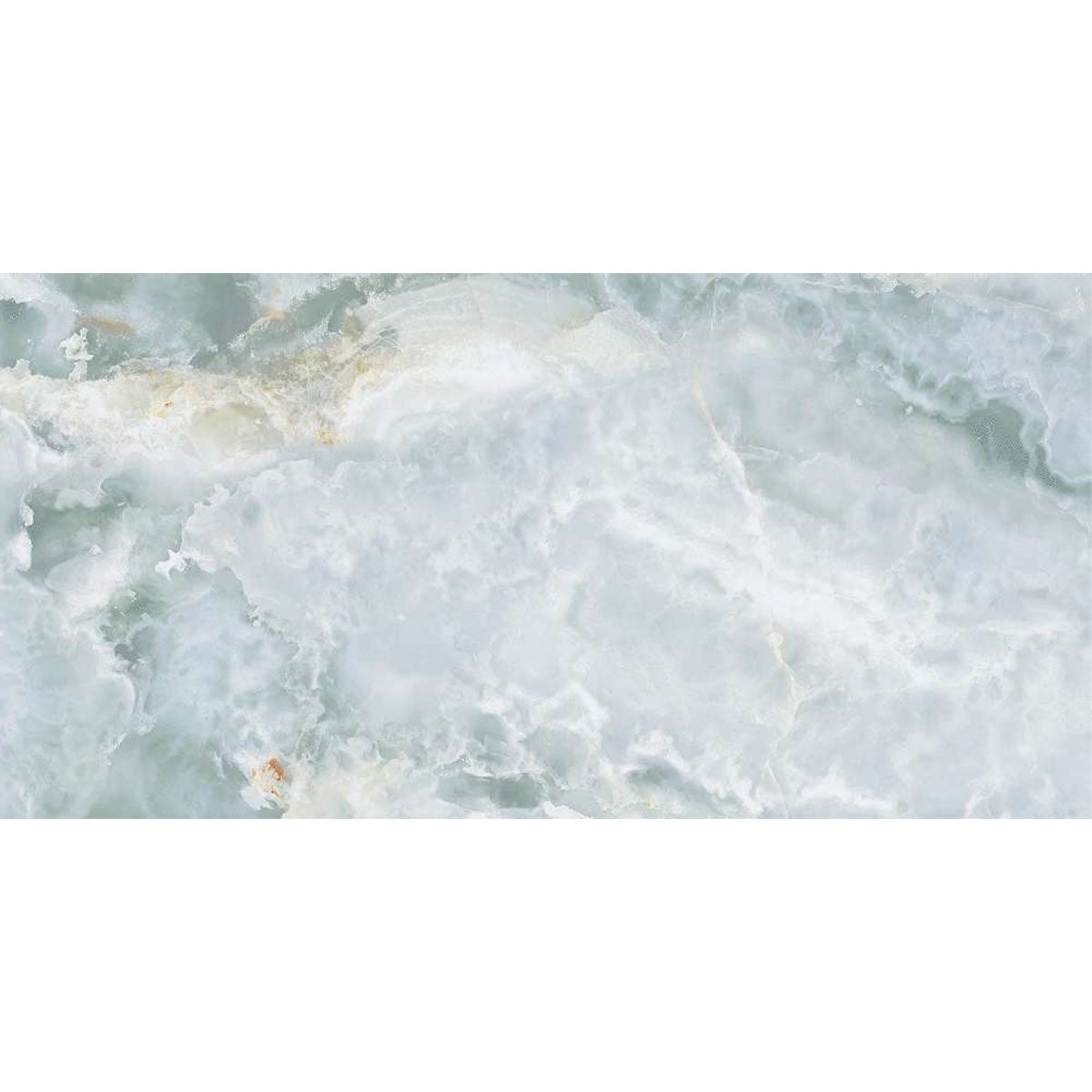 Azzura Blue Marble Effect Porcelain Tile 60x120cm Polished