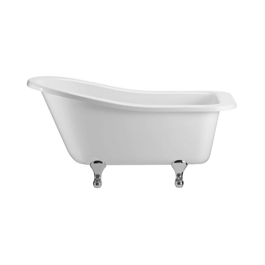 Burlington Buckingham Slipper Bath With Standard Feet 1500mm Acrylic Deluxe Bathrooms Ireland