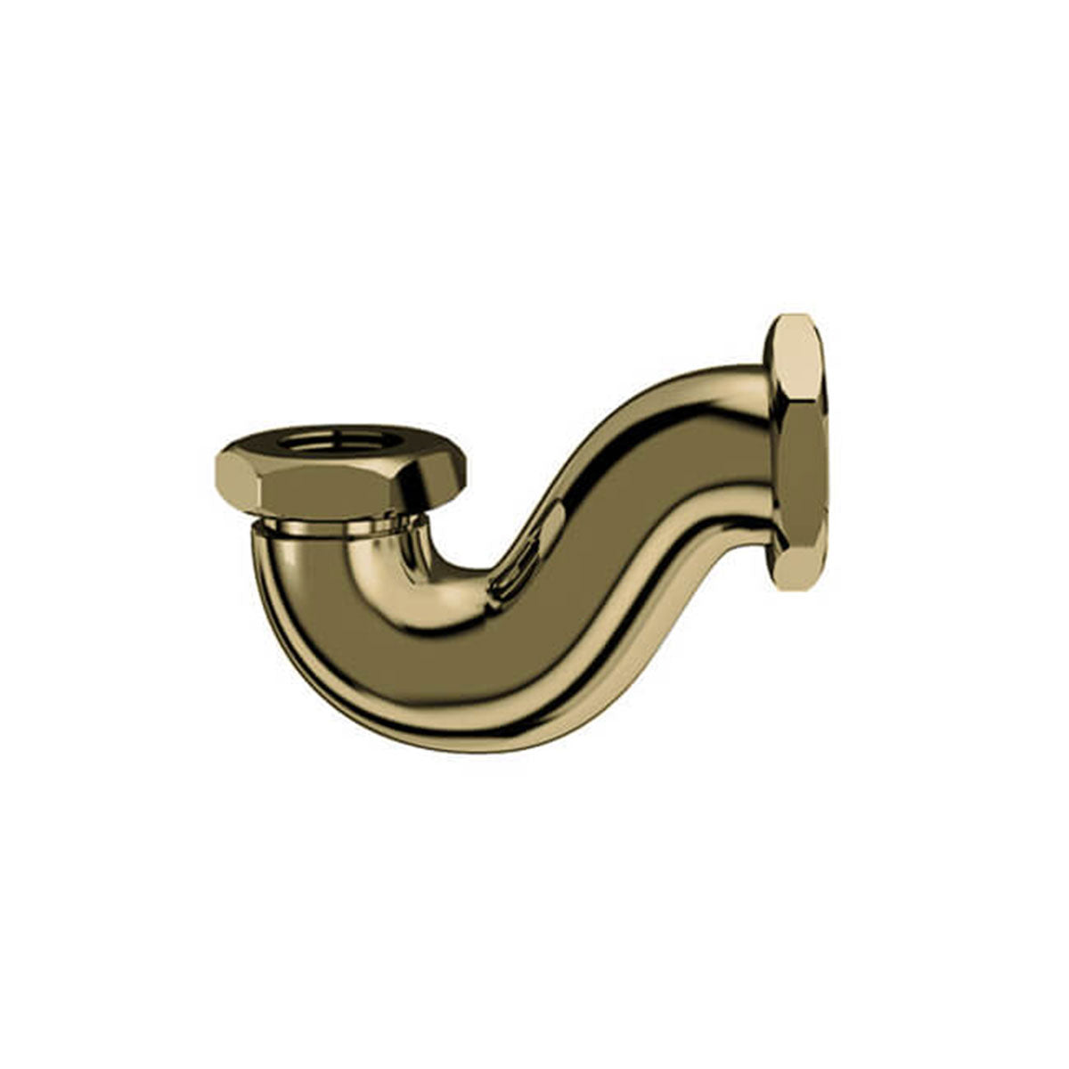Burlington Bath Shallow P Trap Gold Deluxe Bathrooms Ireland