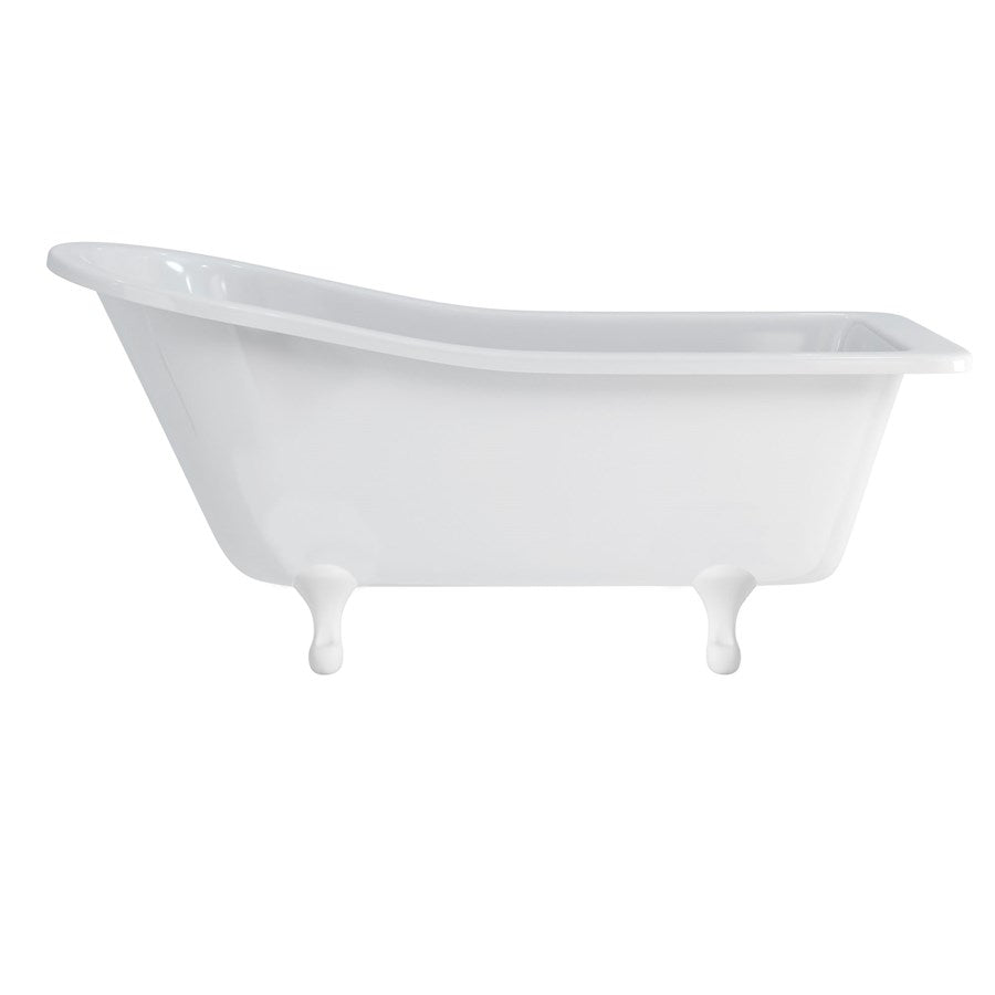 Burlington Harewood Slipper Bath With Standard Feet 1700mm Acrylic Deluxe Bathrooms Ireland