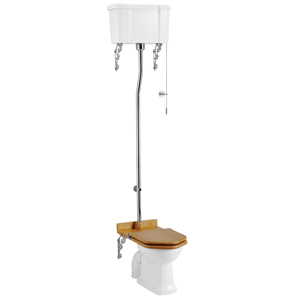 Burlington Standard High Level Traditional Toilet Deluxe Bathrooms Ireland