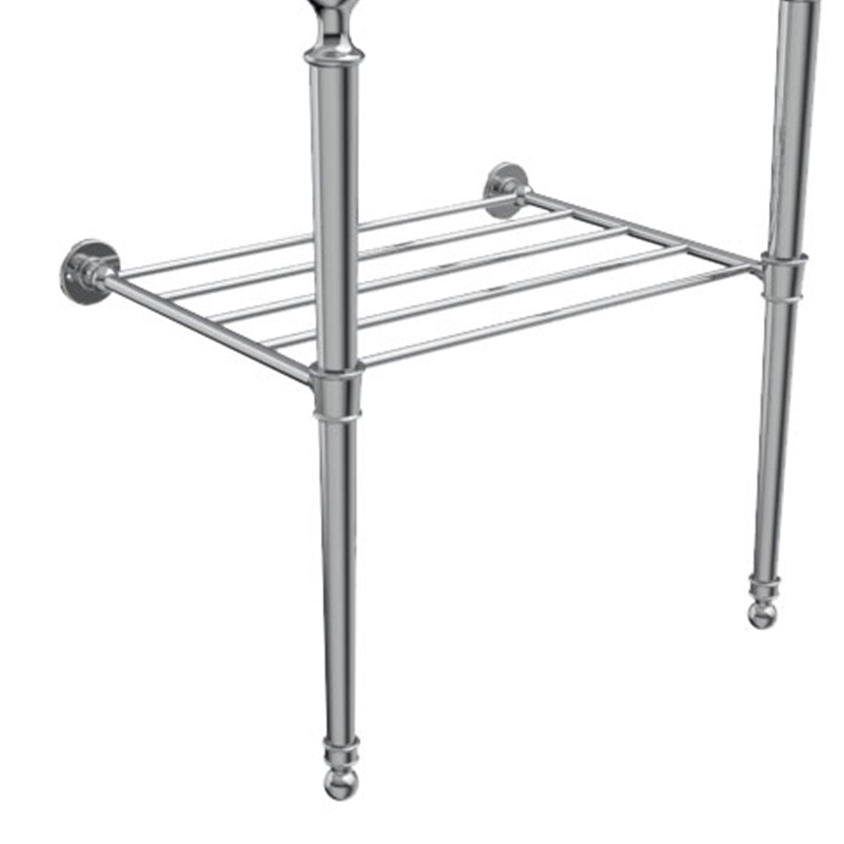 Burlington Optional Towel Rack for 560mm 610mm Basin Washstand Chrome Deluxe Bathrooms Ireland