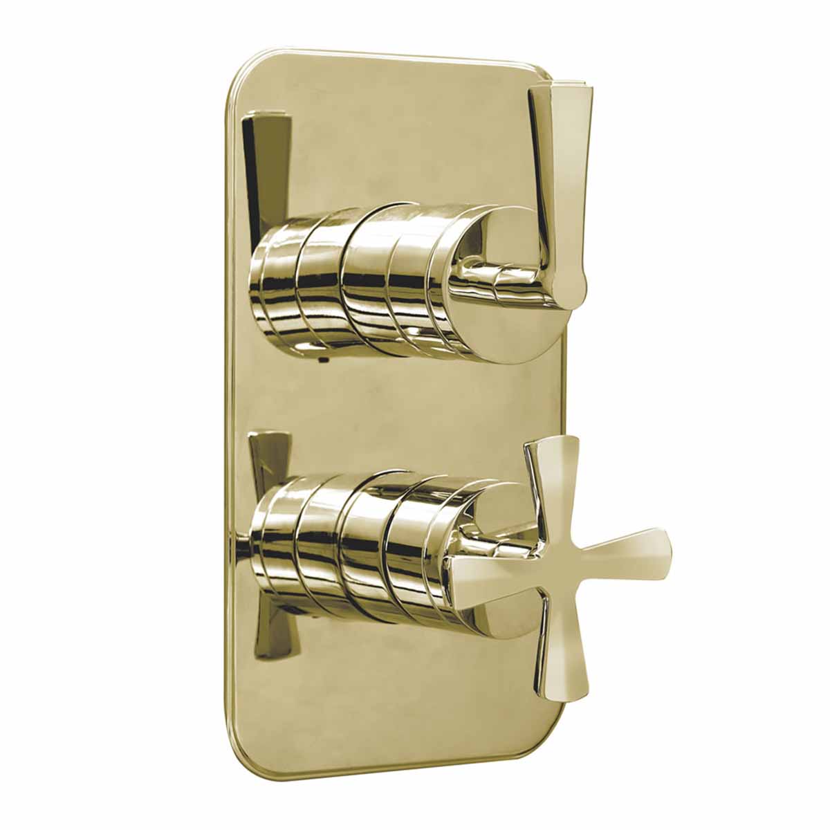 Burlington Riviera Shower Valve Gold Deluxe Bathrooms Ireland
