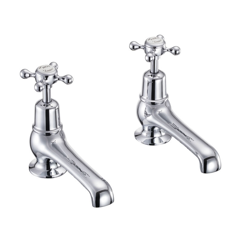 Burlington Claremont Deck Mounted Bath Taps Deluxe Bathrooms Ireland