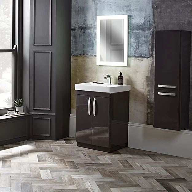 Compass Floor Standing Vanity Unit With Deep Basin