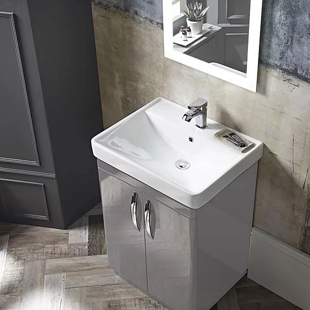 Compass Floor Standing Vanity Unit With Deep Basin