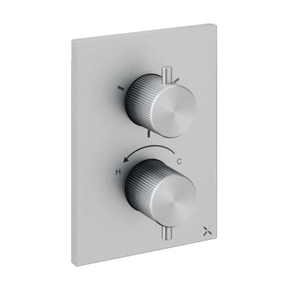 Crosswater 3one6 Crossbox 3 Outlet Shower Valve 316 Stainless Steel
