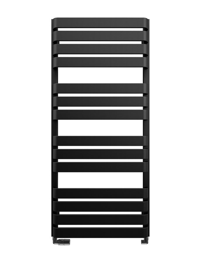 Crosswater Celeste Flat Panel Heated Towel Rail Black
