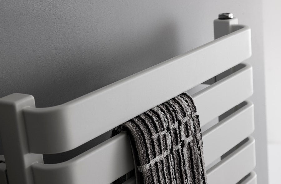 Crosswater Celeste Flat Panel Heated Towel Rail White Feature