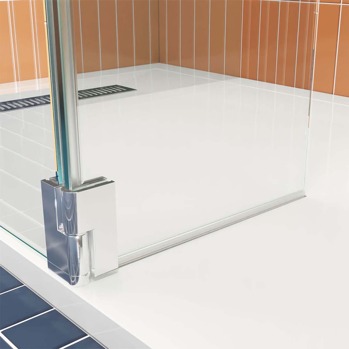 Crosswater Gallery 10 Hinged Deflector Grass Panel 300mm