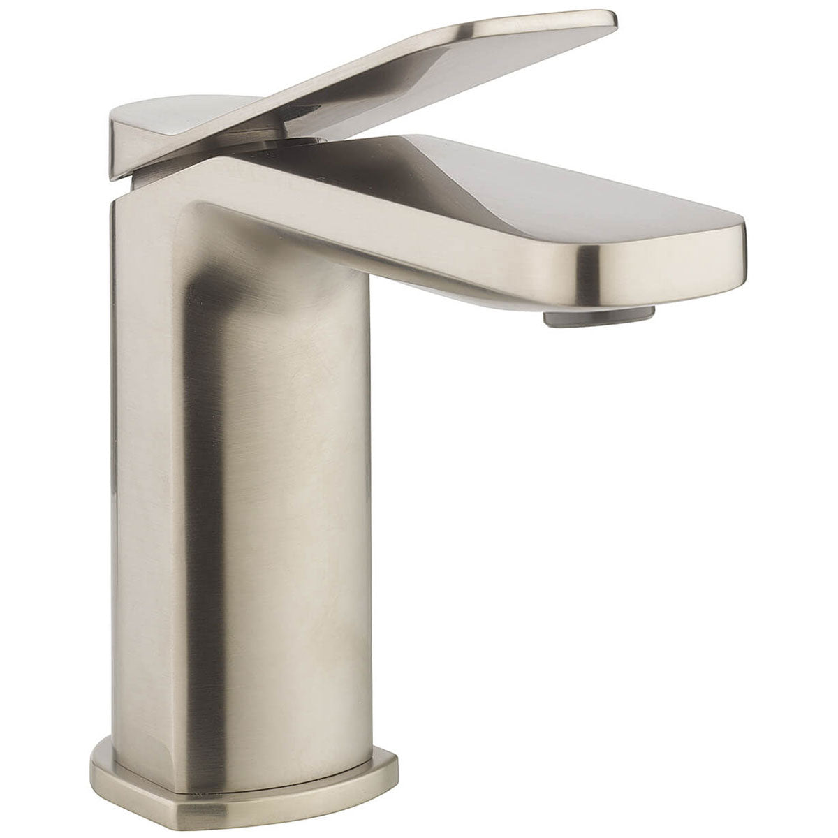 Crosswater Glide II Basin Mixer Tap Monobloc Brushed Stainless Steel