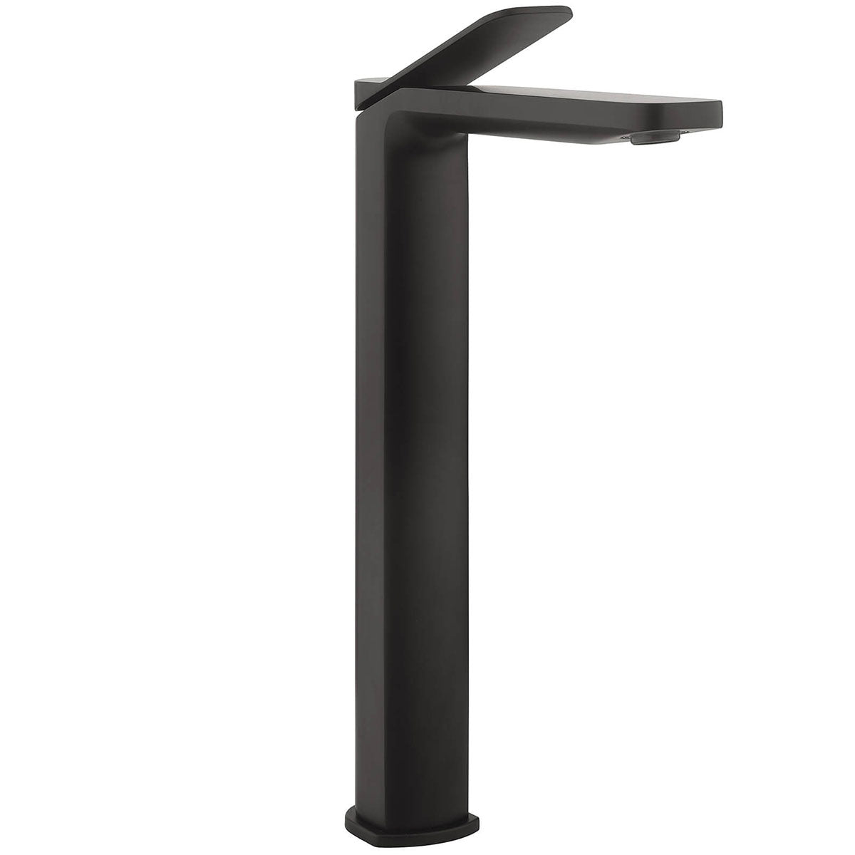 Crosswater Glide II Tall Basin Mixer Tap Monobloc Matt Black