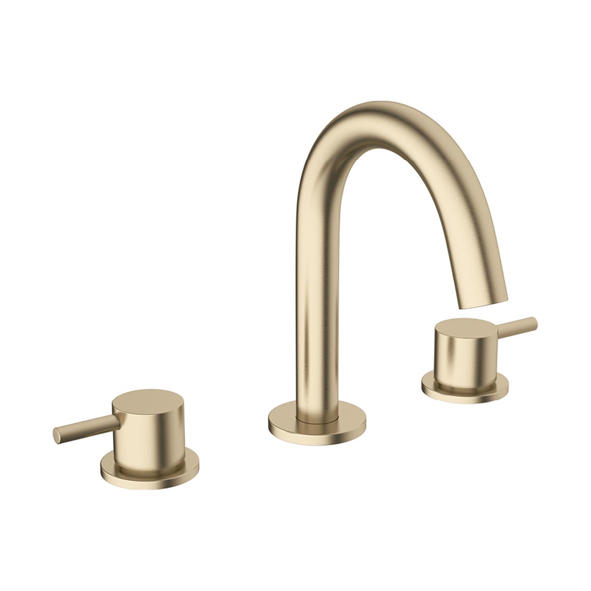 Crosswater MPRO 3 Hole Deck Mounted Basin Mixer Tap