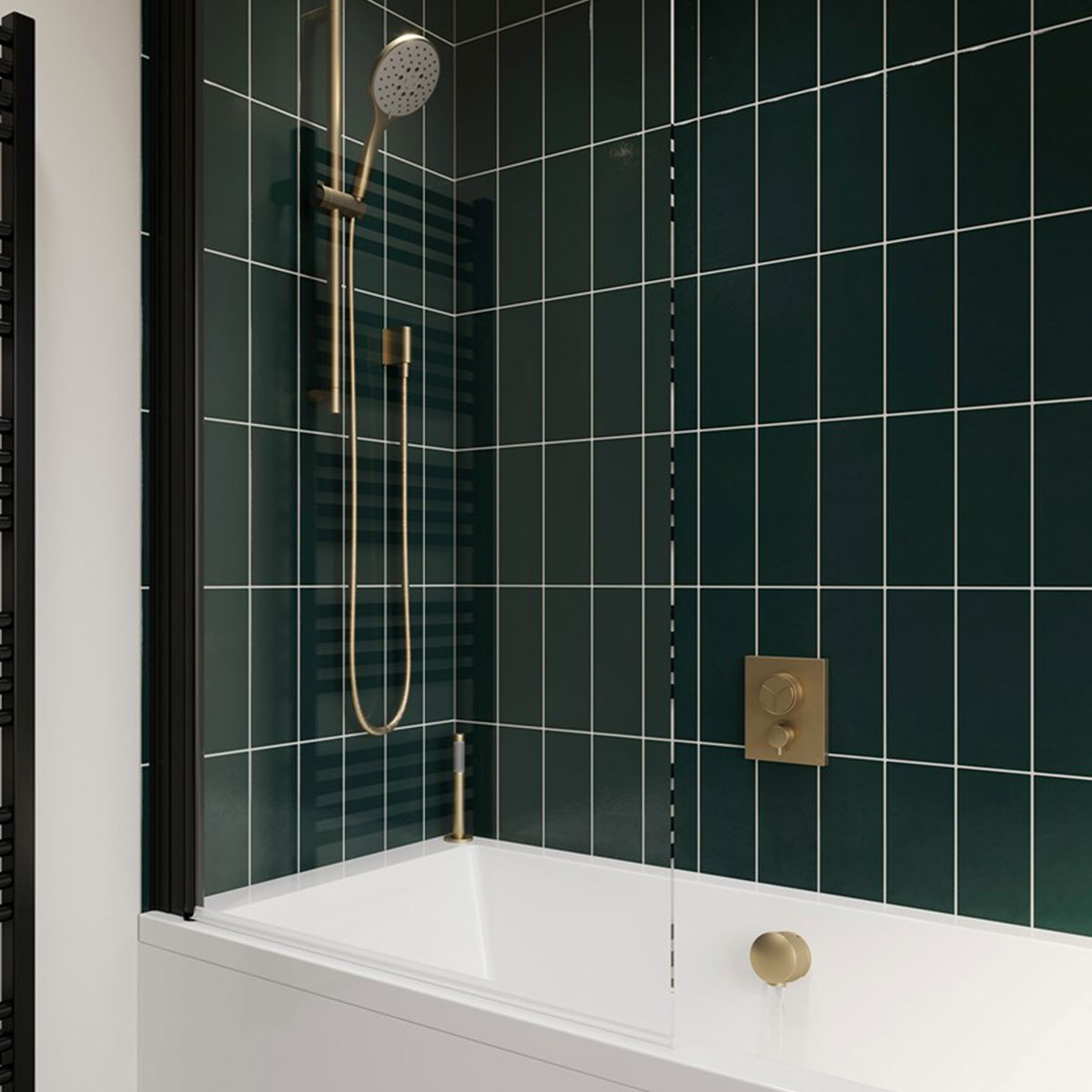 Crosswater MPRO Crossbox Push Thermostatic Shower Valve