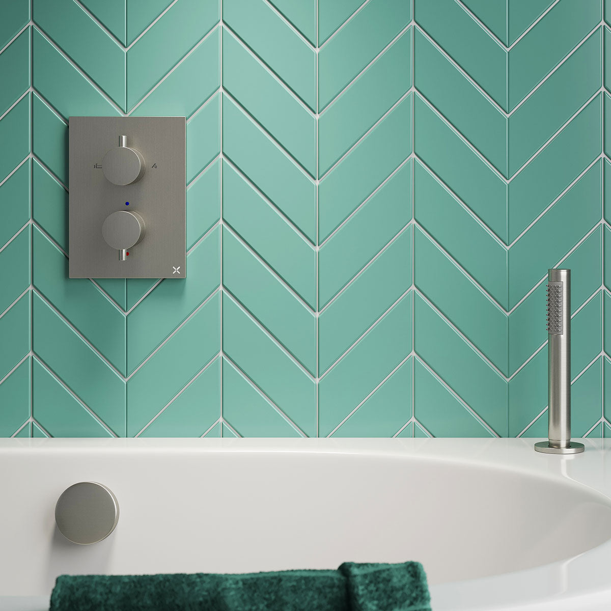 Crosswater MPRO Crossbox Thermostatic Shower Valve